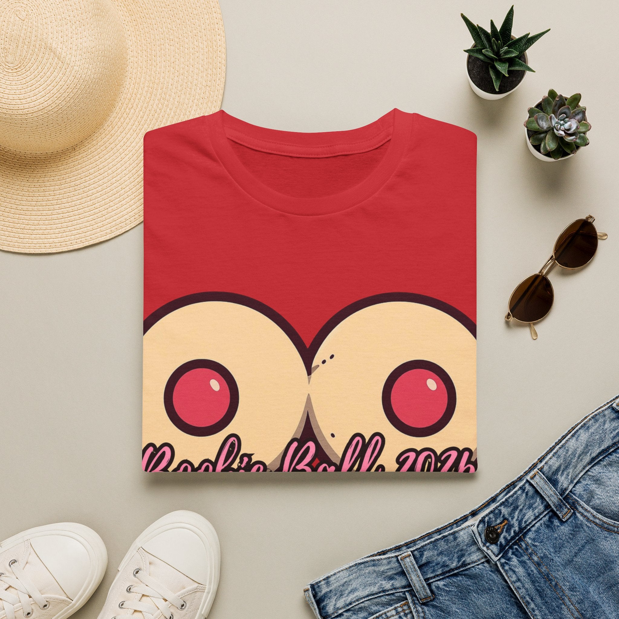 Inflatable Boobs - Boobie Ball Tee