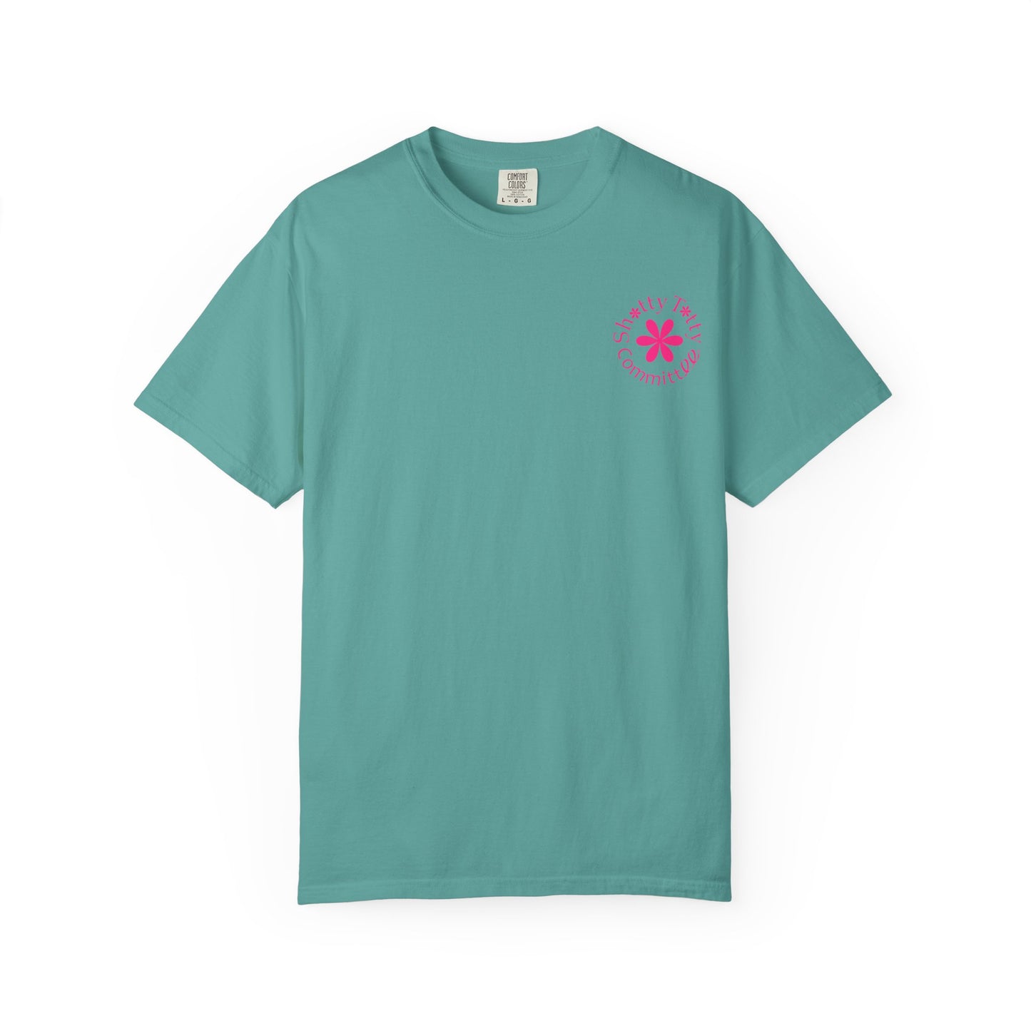 Global Fulfilment - Itty Bitty Shitty Titty Tee - Pink Logo