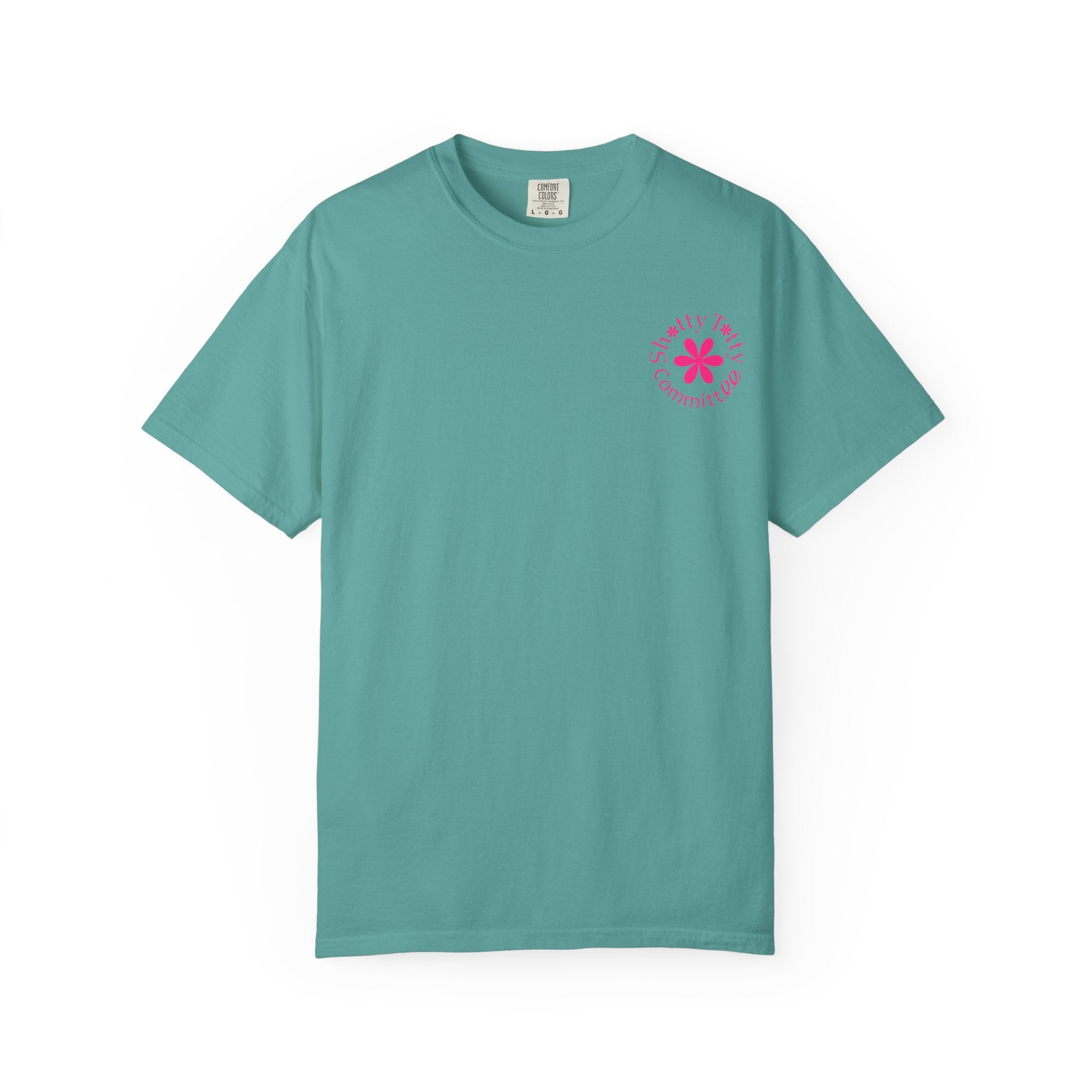 Global Fulfilment - Itty Bitty Shitty Titty Tee - Pink Logo