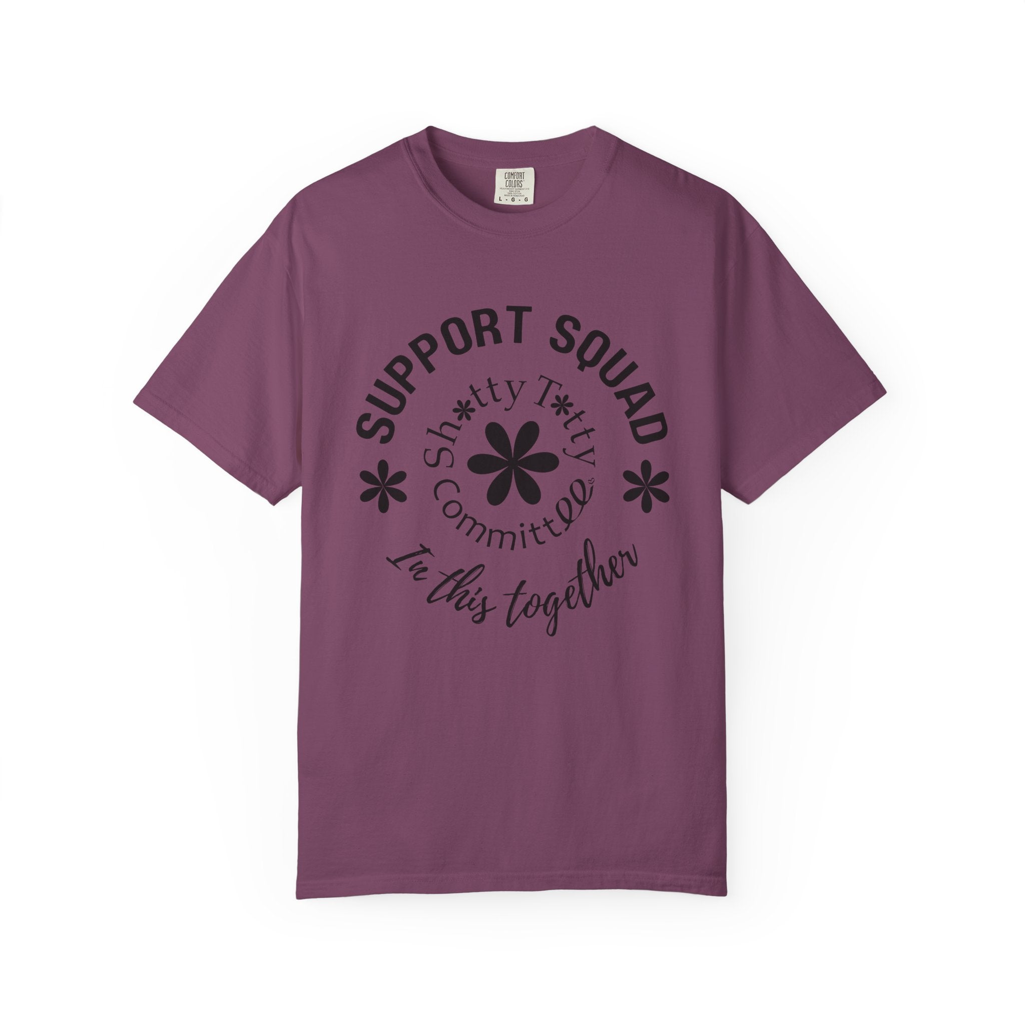 Global Fulfilment - BIG Love Support Squad T-Shirt - Black Logo