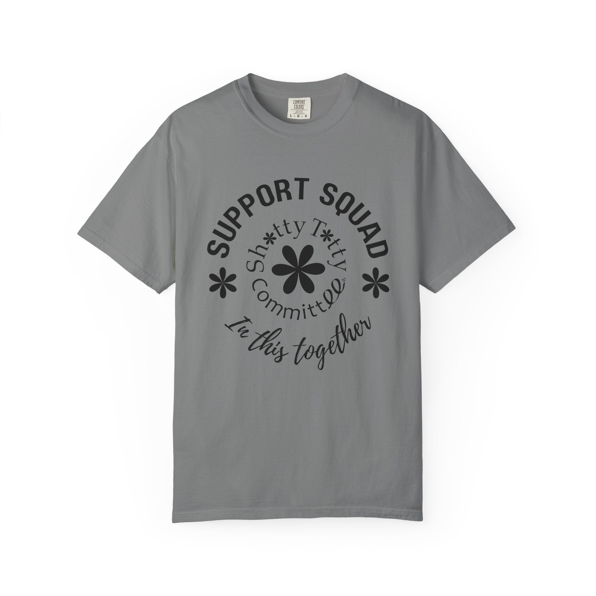 Global Fulfilment - BIG Love Support Squad T-Shirt - Black Logo