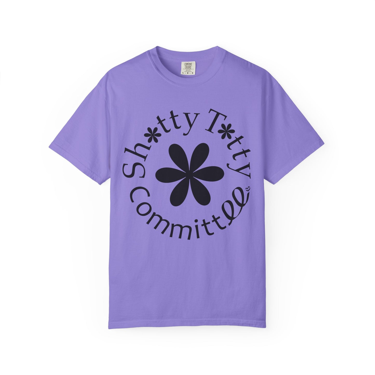 Global Fulfilment - Shitty Titty In Ya Face Tee - Black Logo