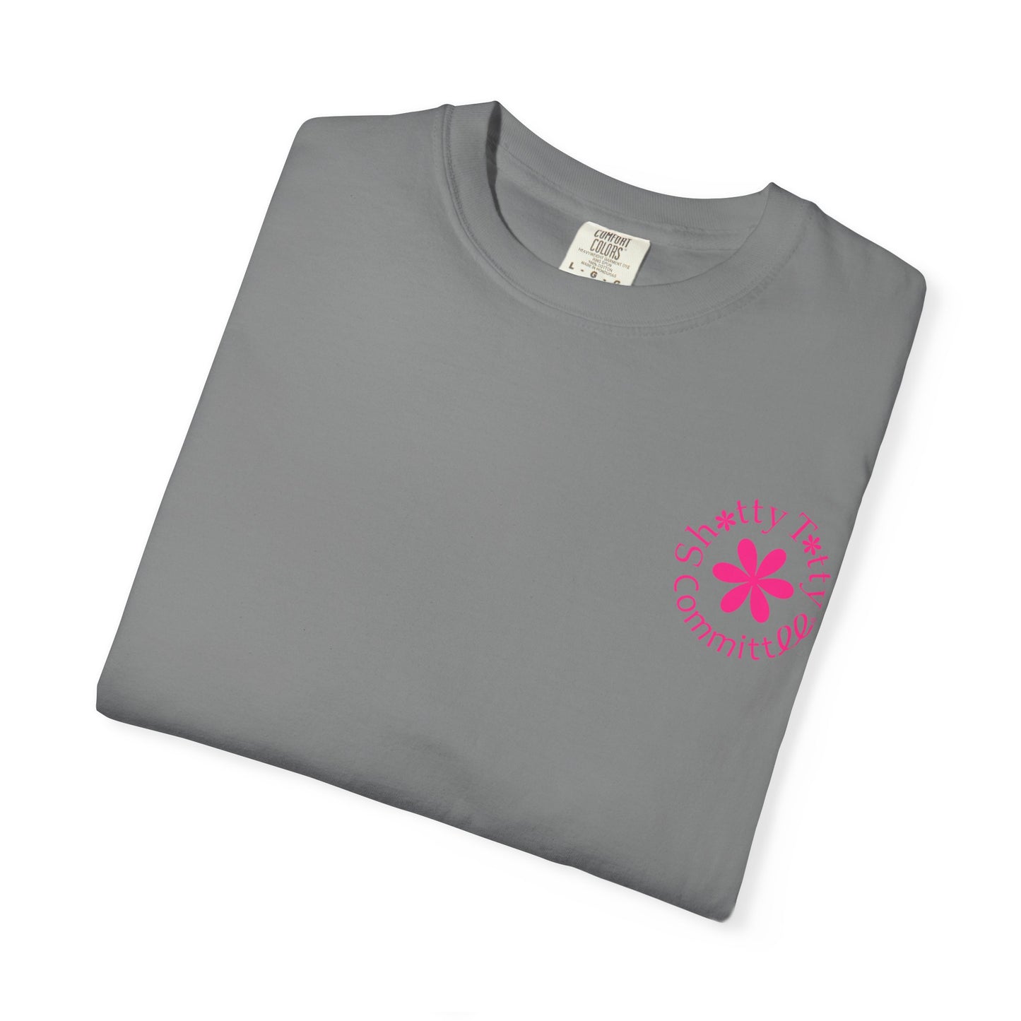Global Fulfilment - Itty Bitty Shitty Titty Tee - Pink Logo