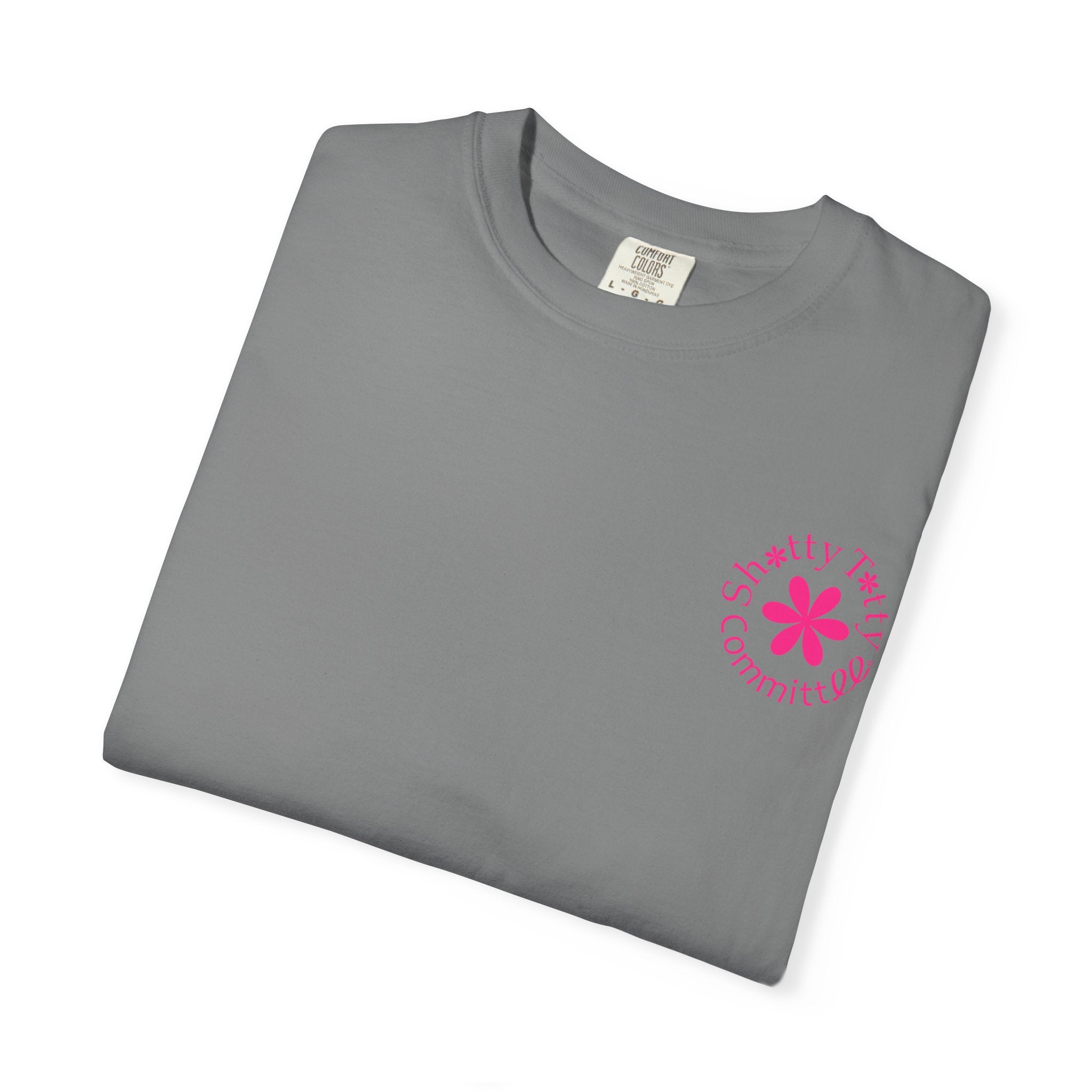 Global Fulfilment - Itty Bitty Shitty Titty Tee - Pink Logo