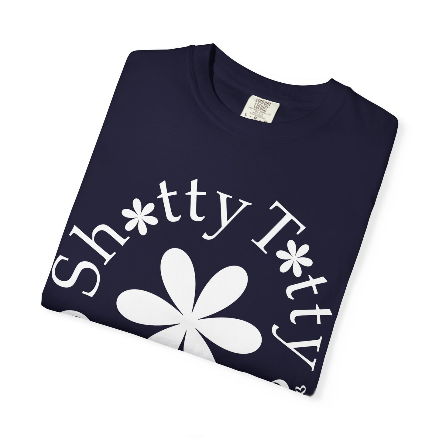 Global Fulfilment - In Ya Face Shitty Titty Tee - White Logo