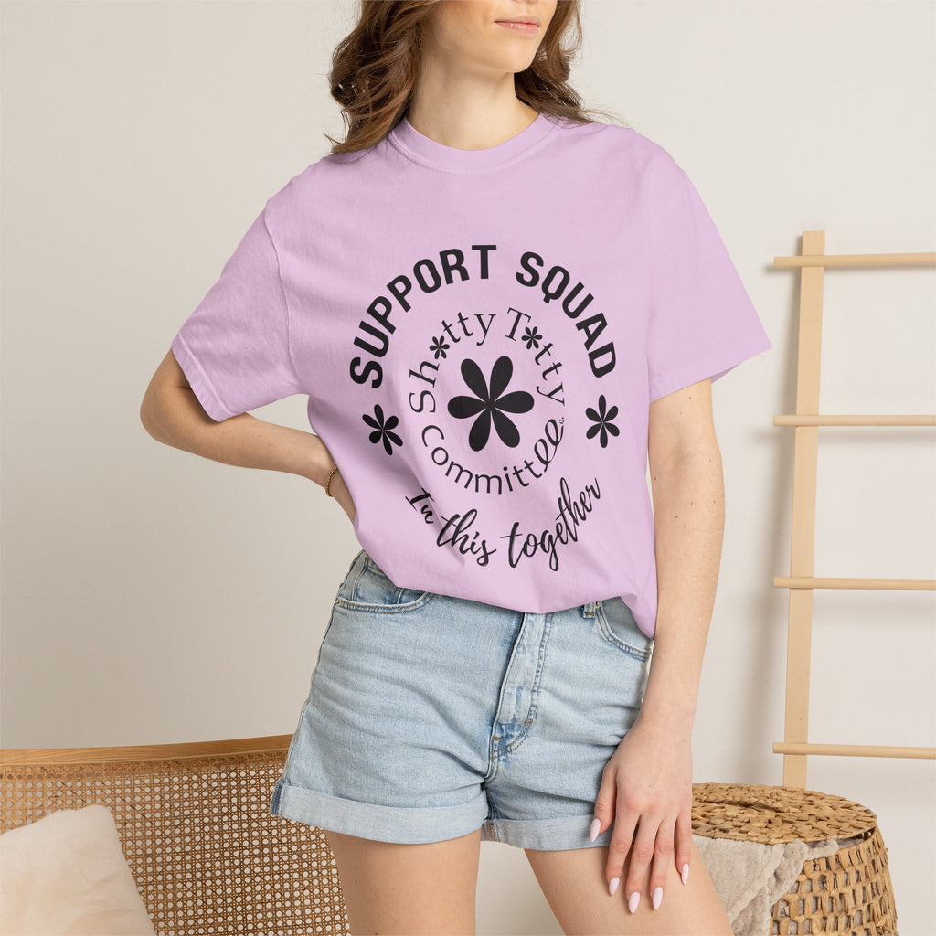 Global Fulfilment - BIG Love Support Squad T-Shirt - Black Logo