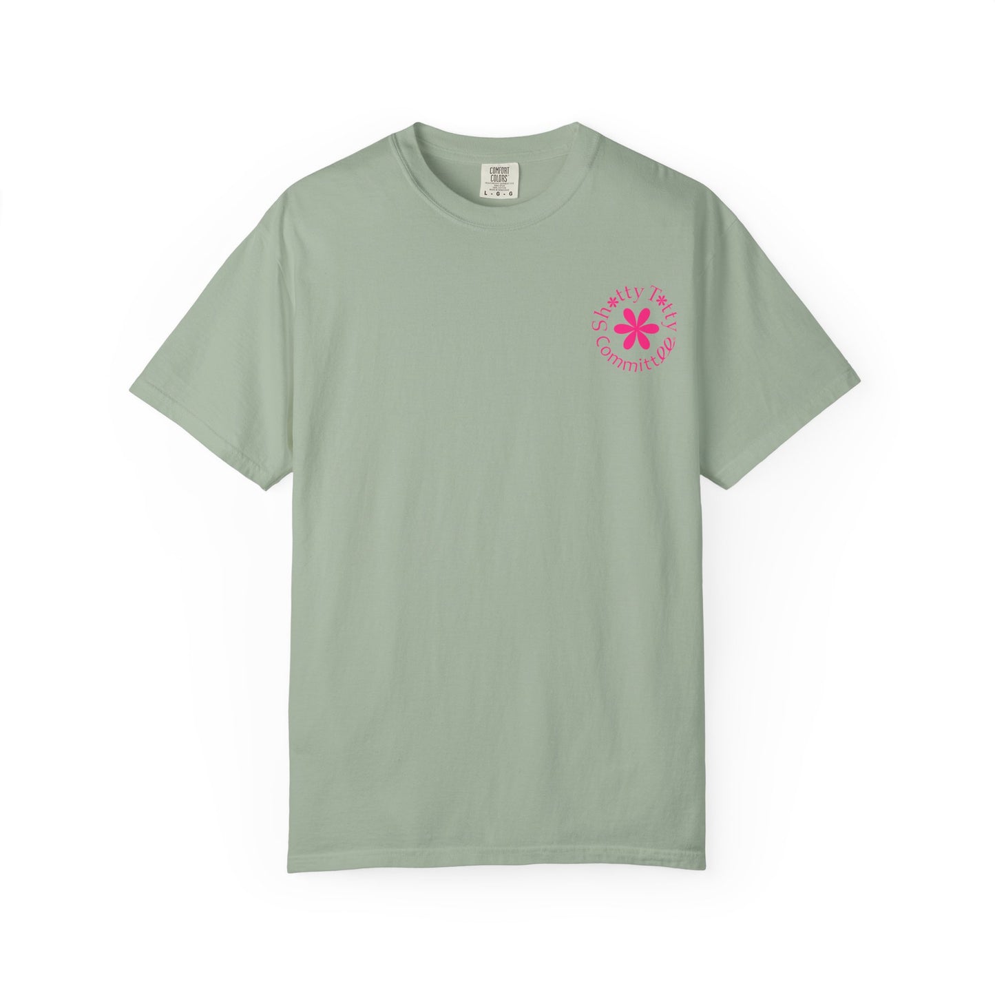 Global Fulfilment - Itty Bitty Shitty Titty Tee - Pink Logo