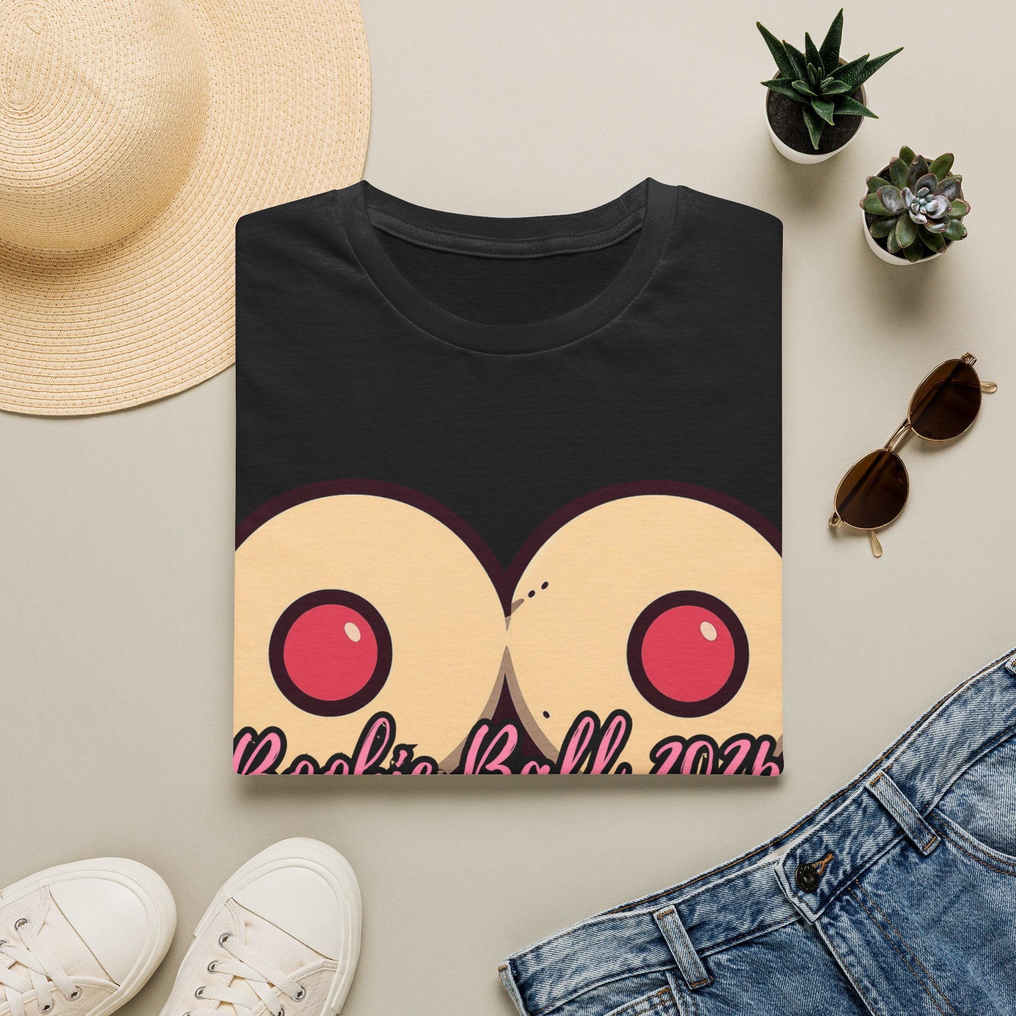 Inflatable Boobs - Boobie Ball Tee