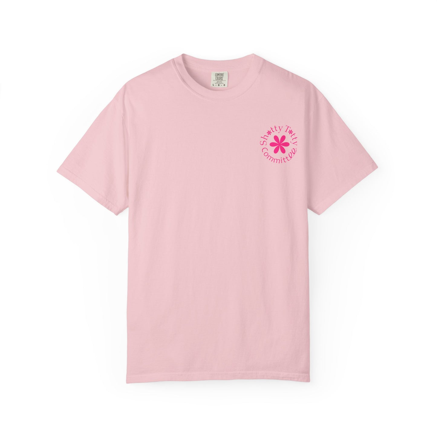 Global Fulfilment - Itty Bitty Shitty Titty Tee - Pink Logo