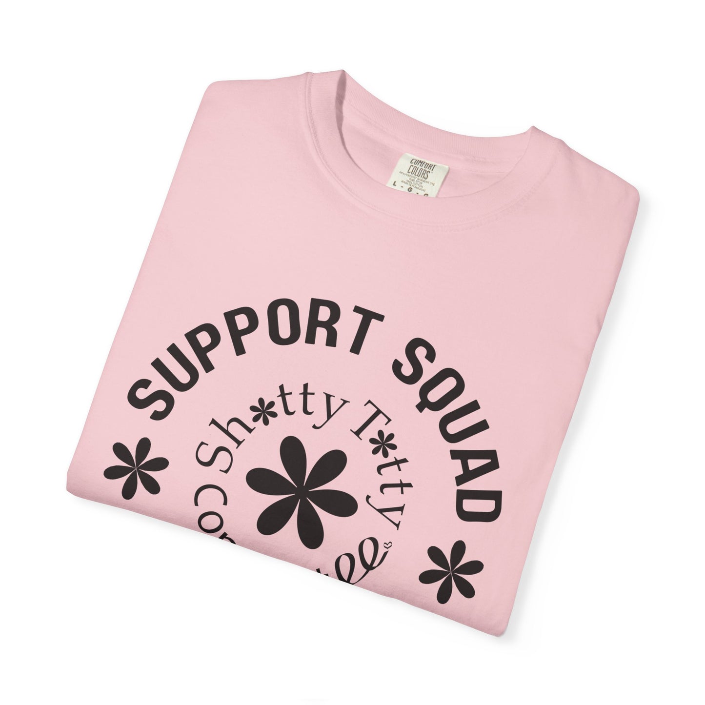Global Fulfilment - BIG Love Support Squad T-Shirt - Black Logo