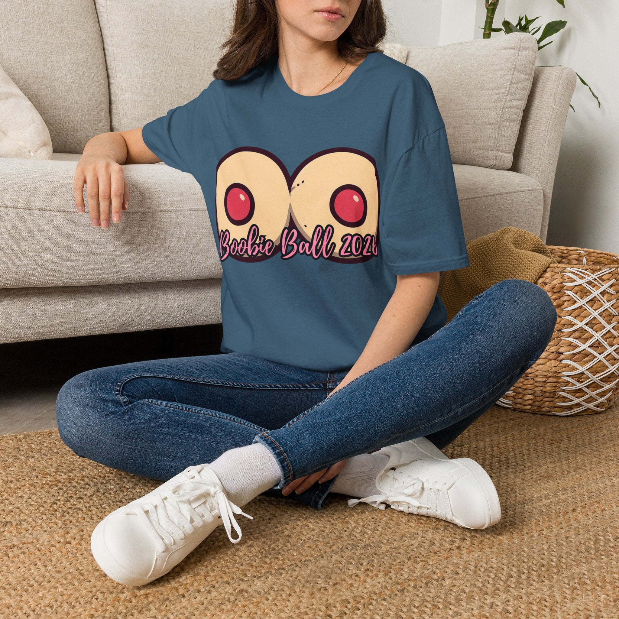 Inflatable Boobs - Boobie Ball Tee