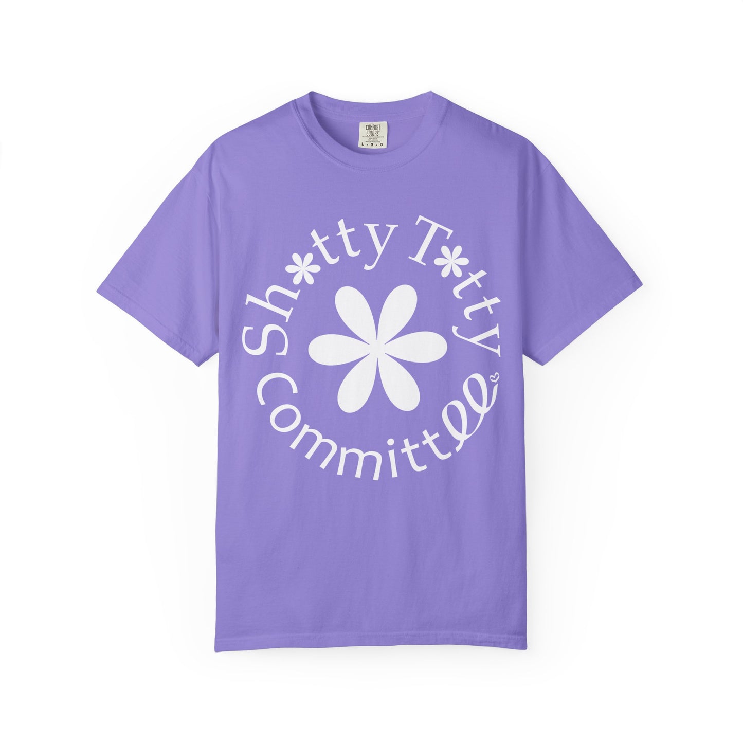 Global Fulfilment - In Ya Face Shitty Titty Tee - White Logo