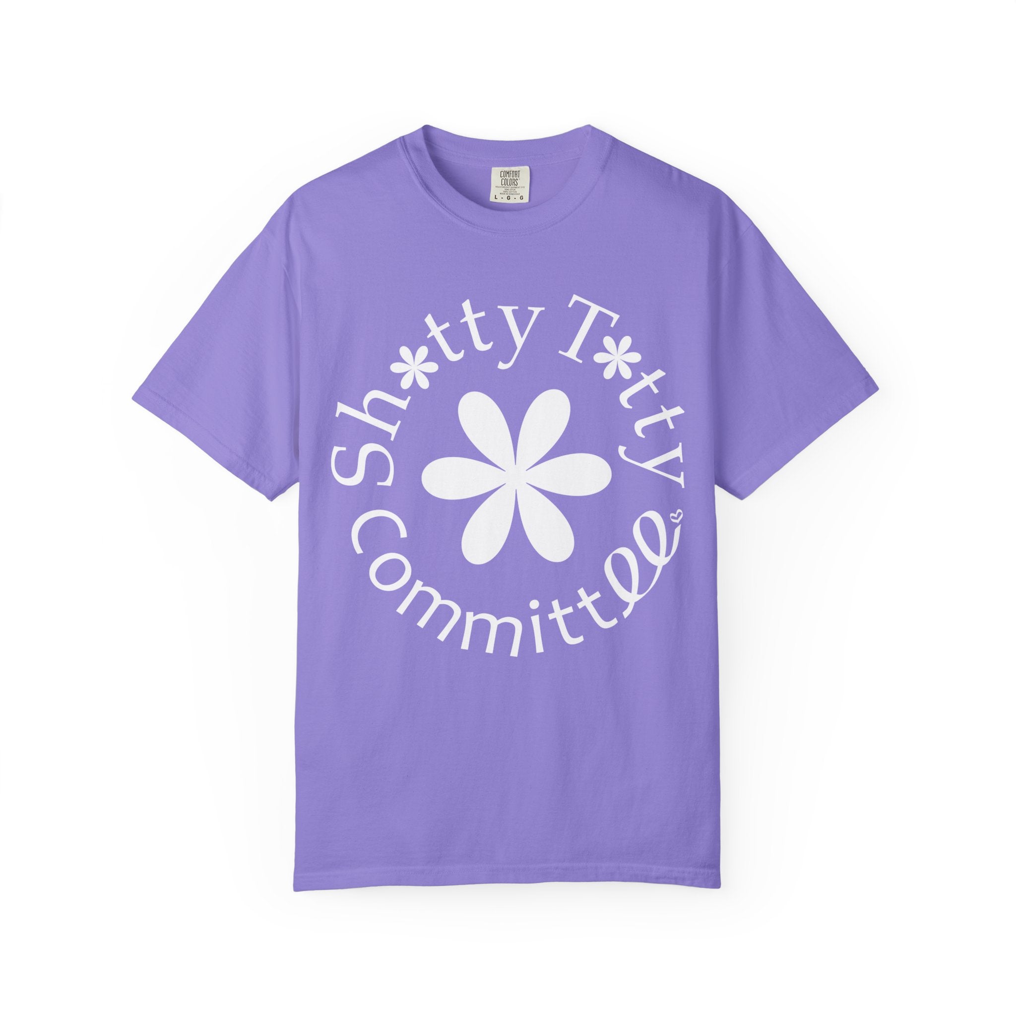 Global Fulfilment - In Ya Face Shitty Titty Tee - White Logo