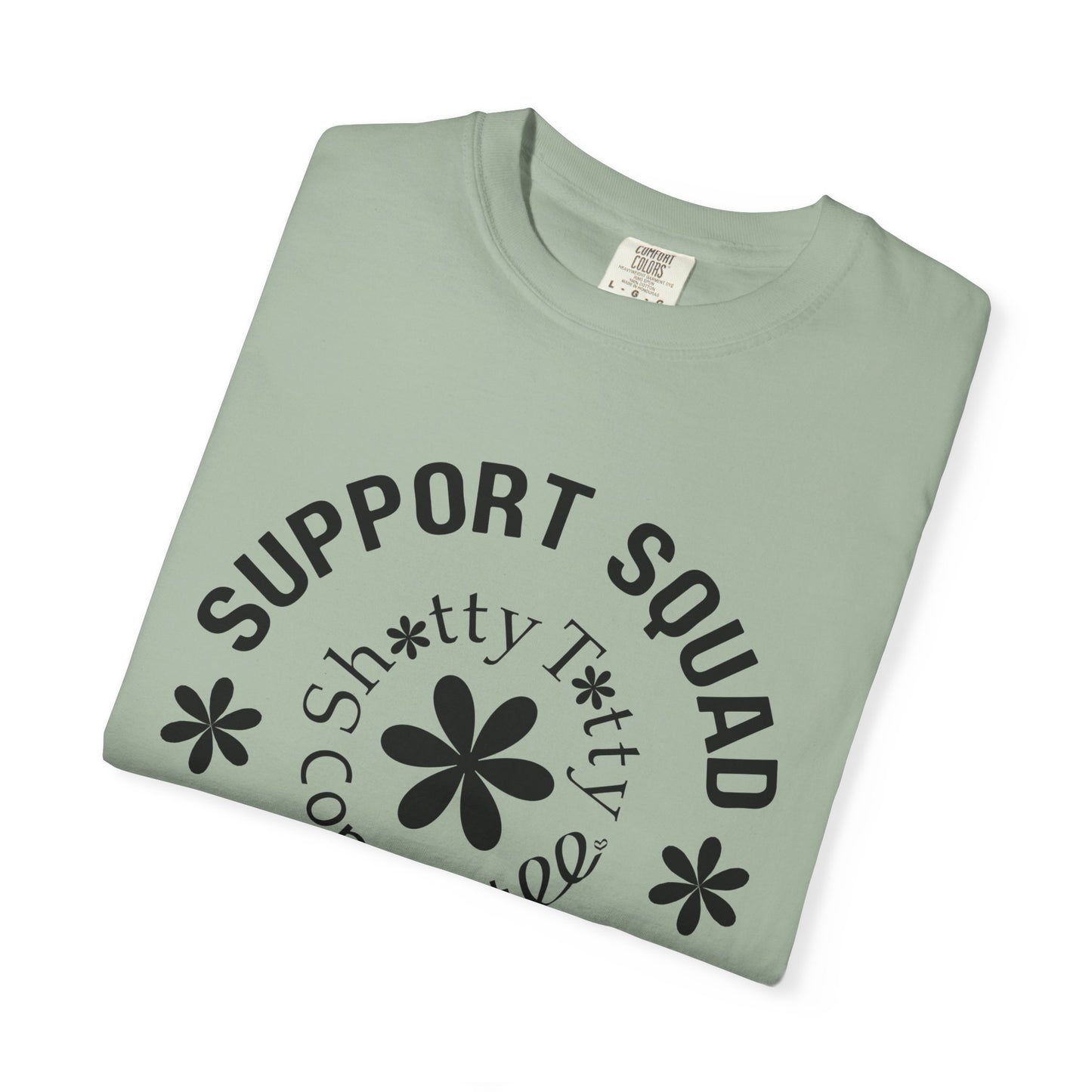 Global Fulfilment - BIG Love Support Squad T-Shirt - Black Logo