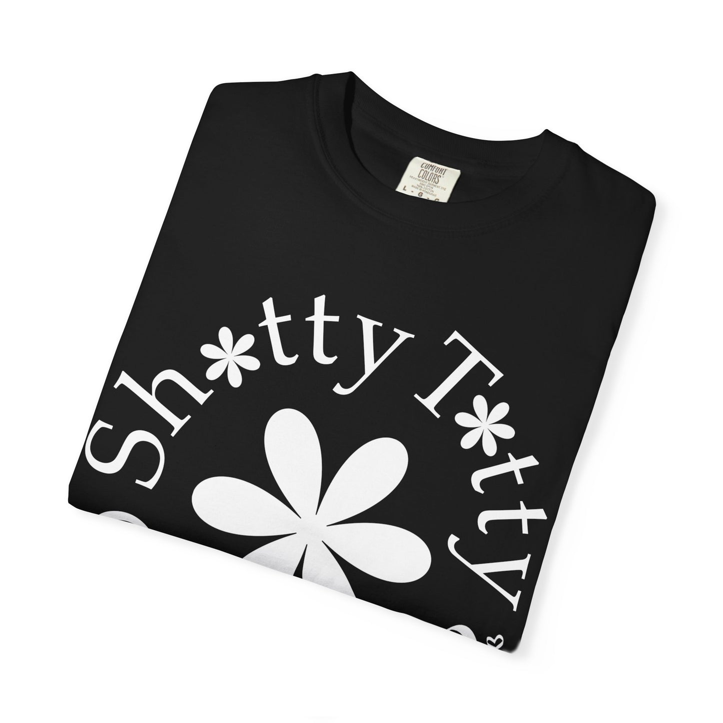 Global Fulfilment - In Ya Face Shitty Titty Tee - White Logo