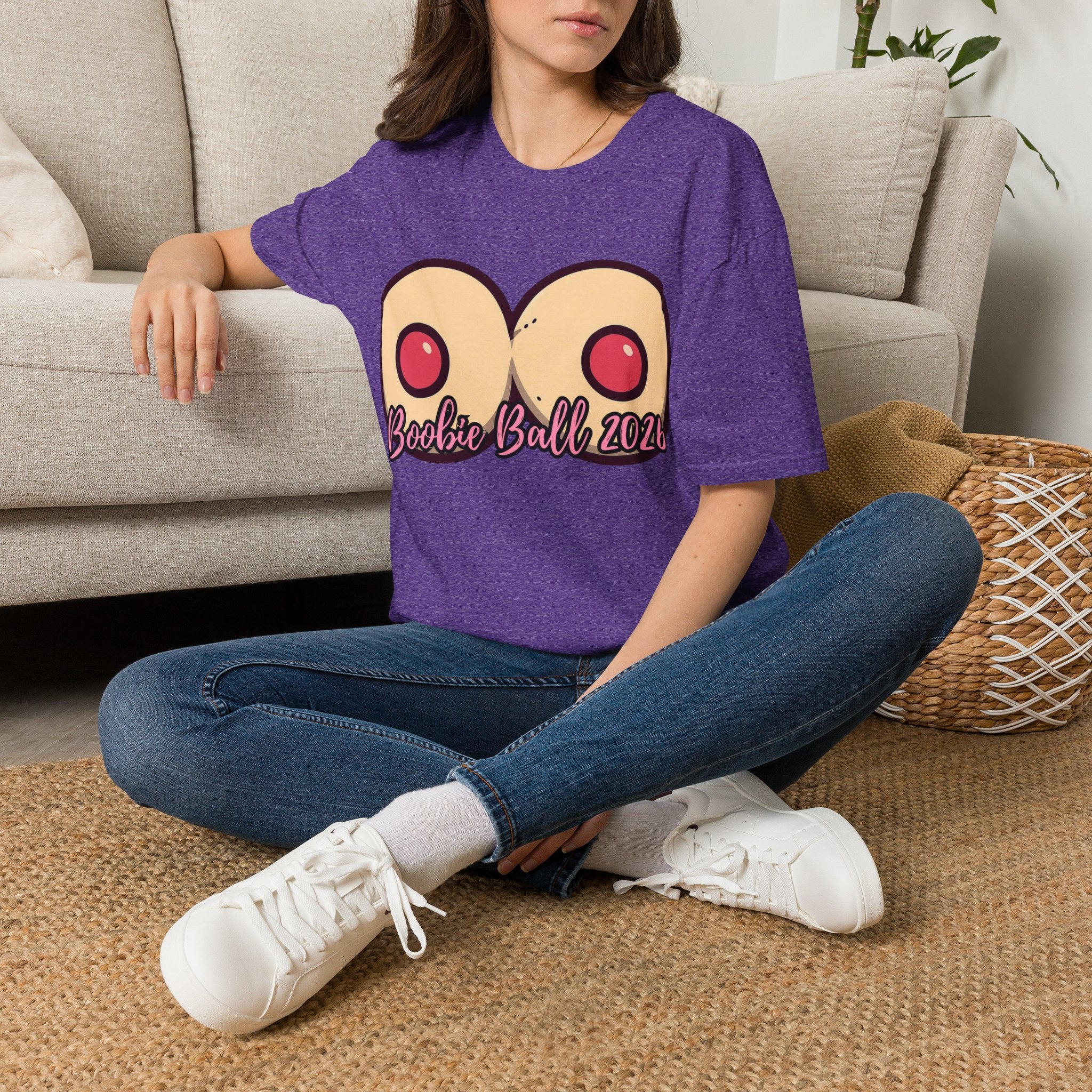 Inflatable Boobs - Boobie Ball Tee