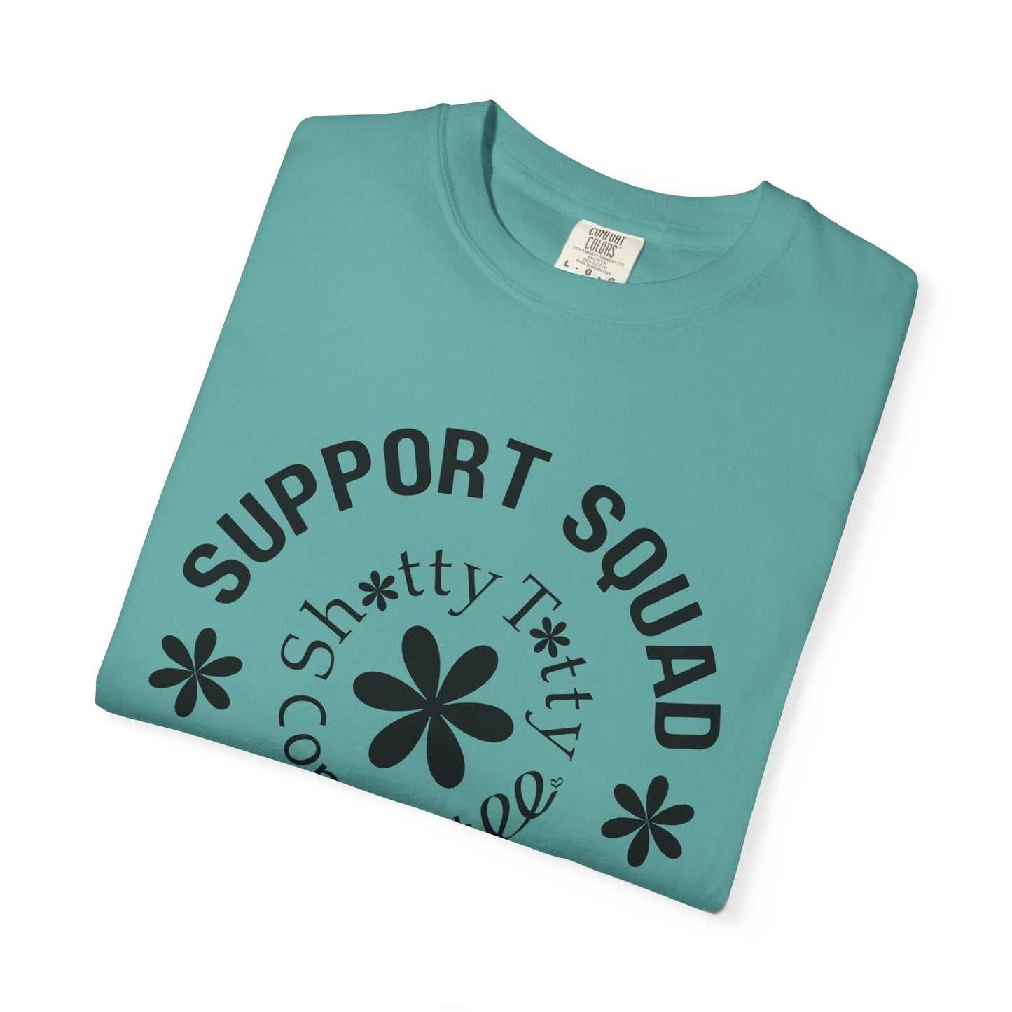 Global Fulfilment - BIG Love Support Squad T-Shirt - Black Logo