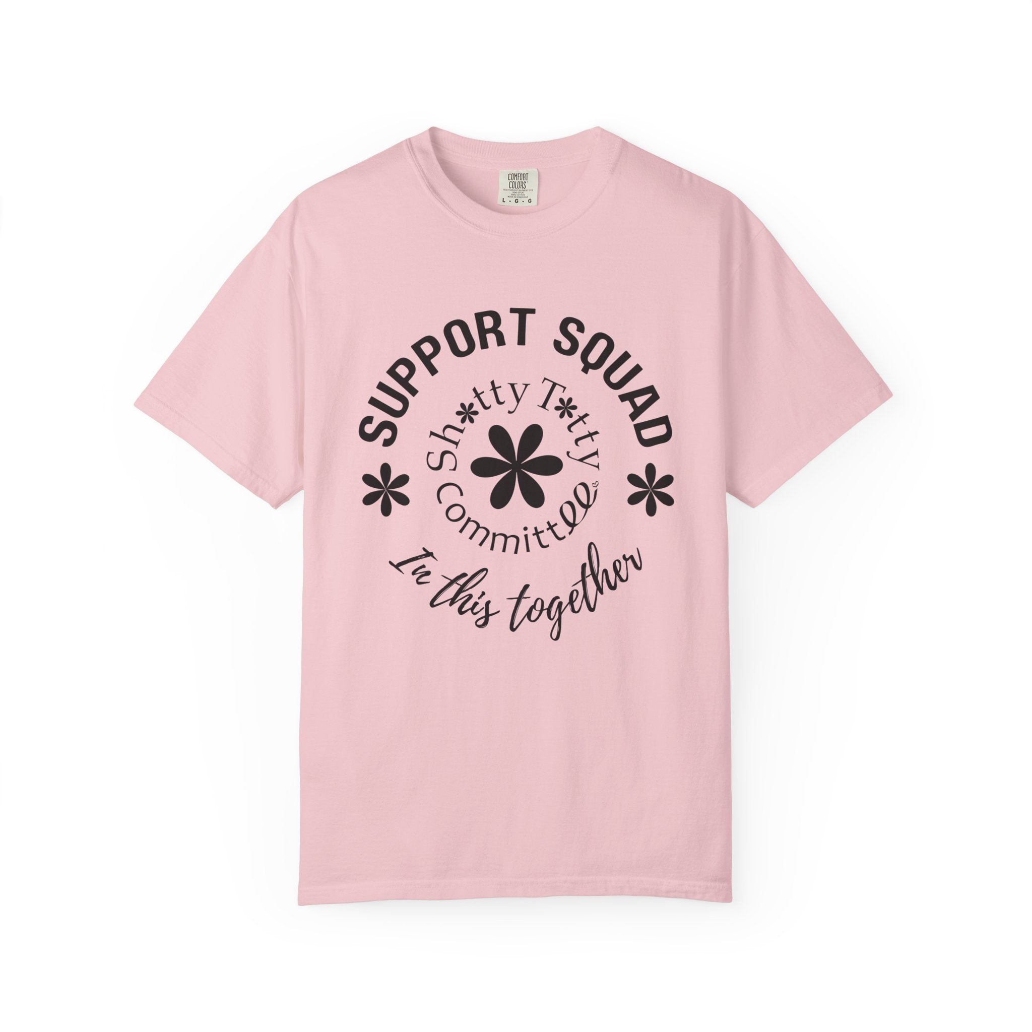 Global Fulfilment - BIG Love Support Squad T-Shirt - Black Logo