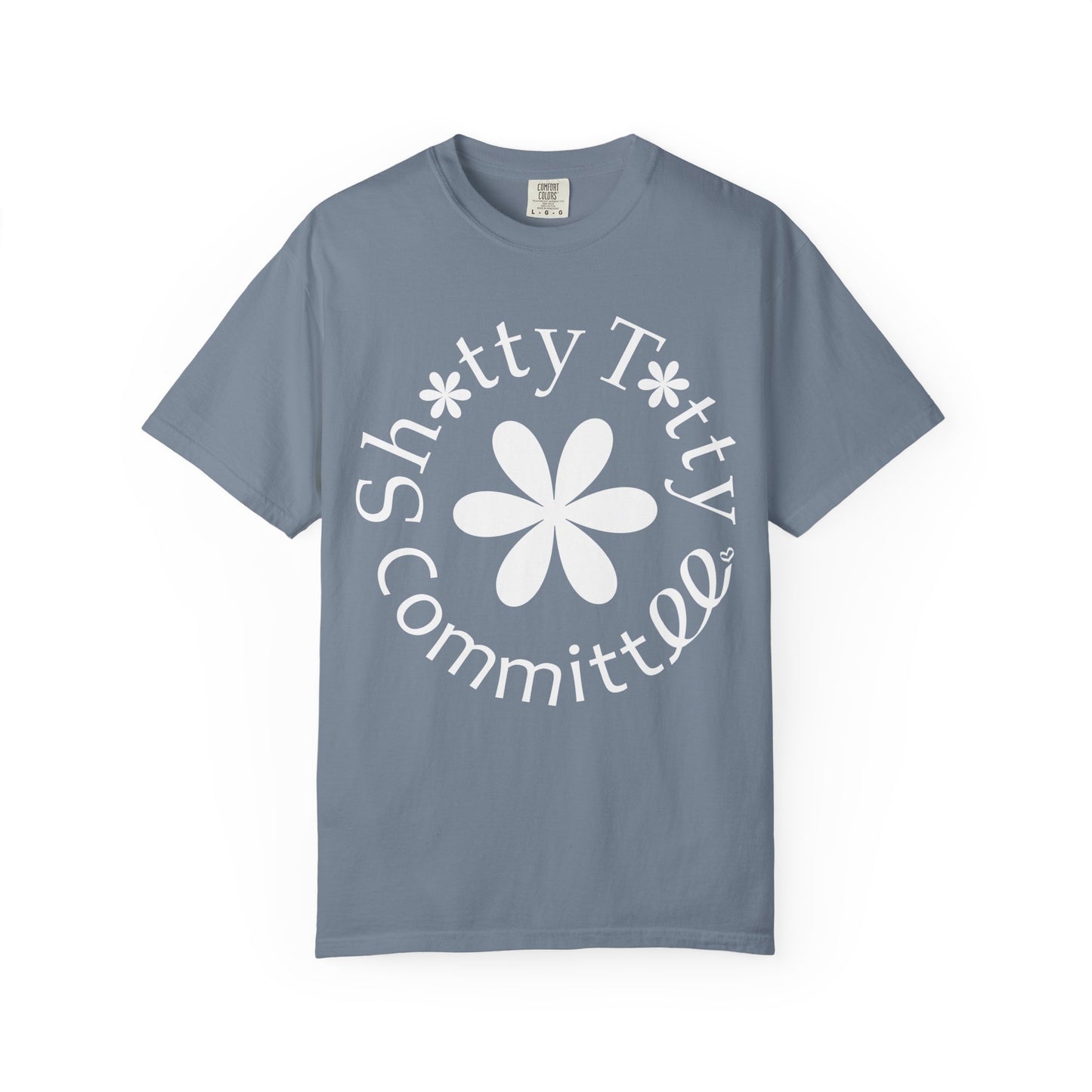 Global Fulfilment - In Ya Face Shitty Titty Tee - White Logo