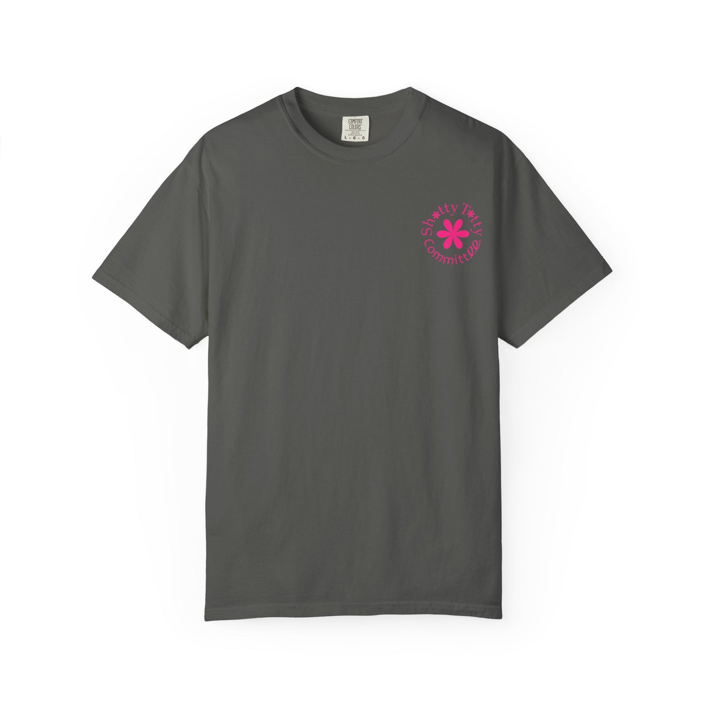 Global Fulfilment - Itty Bitty Shitty Titty Tee - Pink Logo