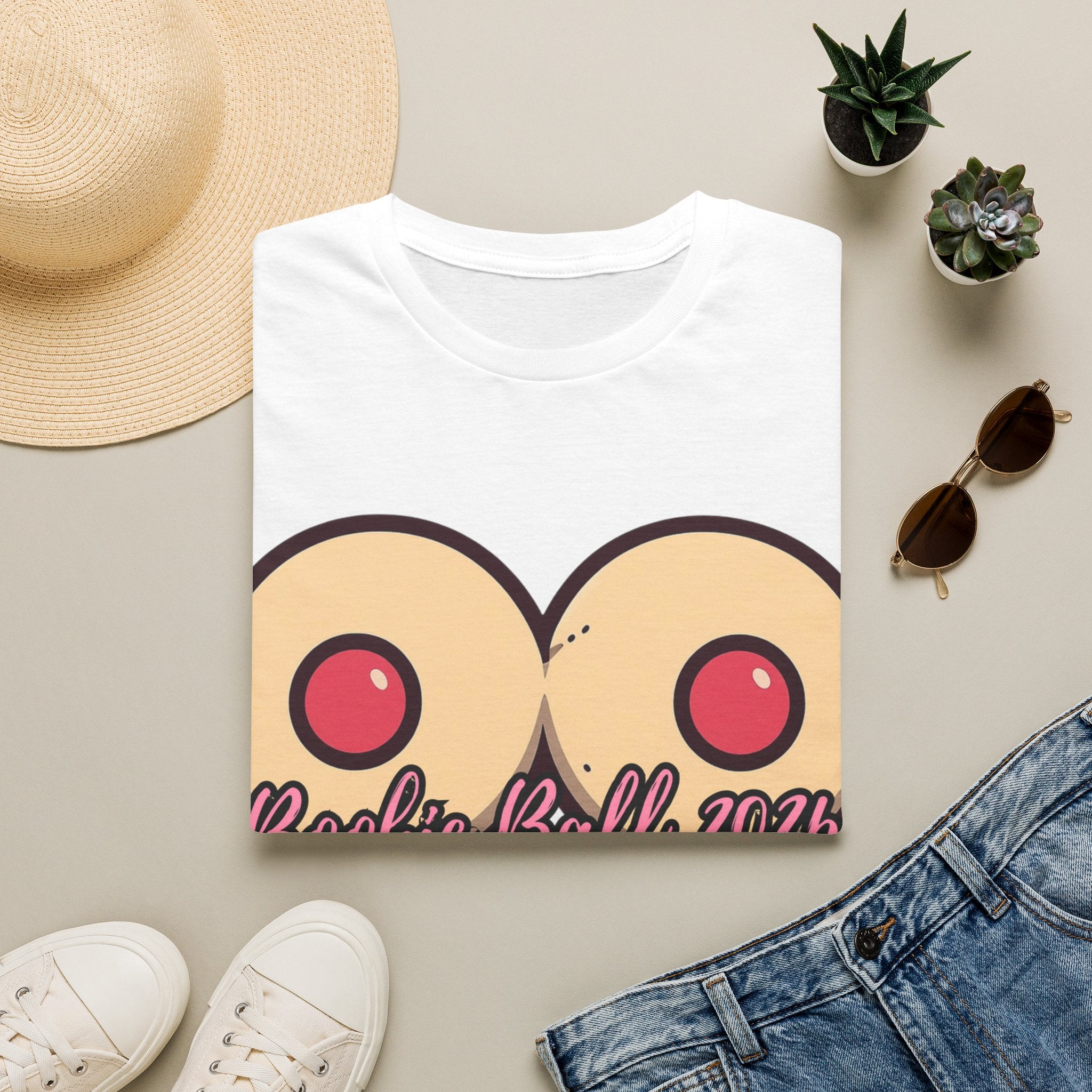 Inflatable Boobs - Boobie Ball Tee