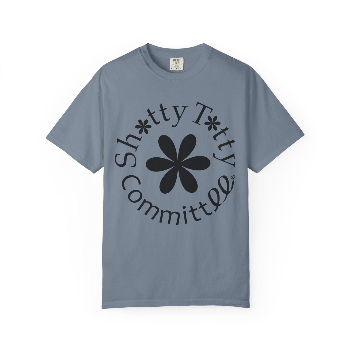 Global Fulfilment - Shitty Titty In Ya Face Tee - Black Logo