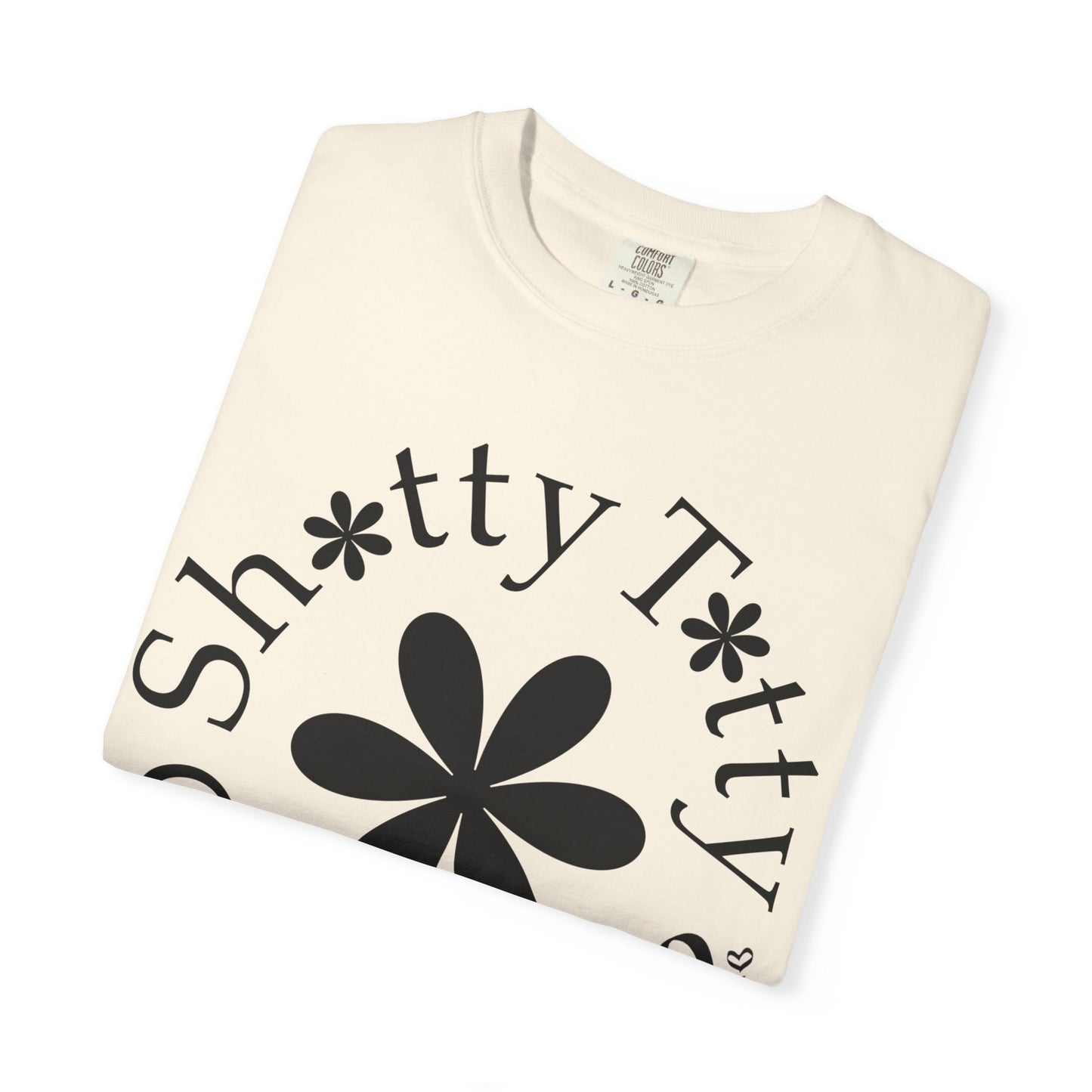 Global Fulfilment - Shitty Titty In Ya Face Tee - Black Logo