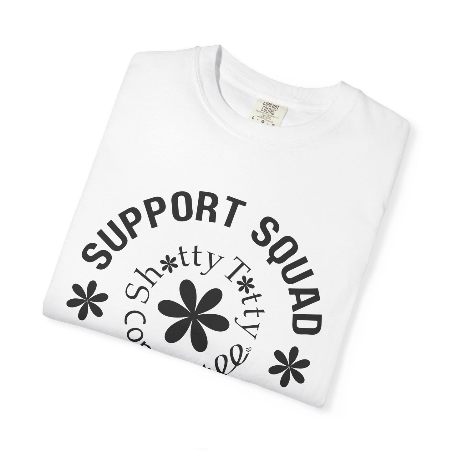 Global Fulfilment - BIG Love Support Squad T-Shirt - Black Logo