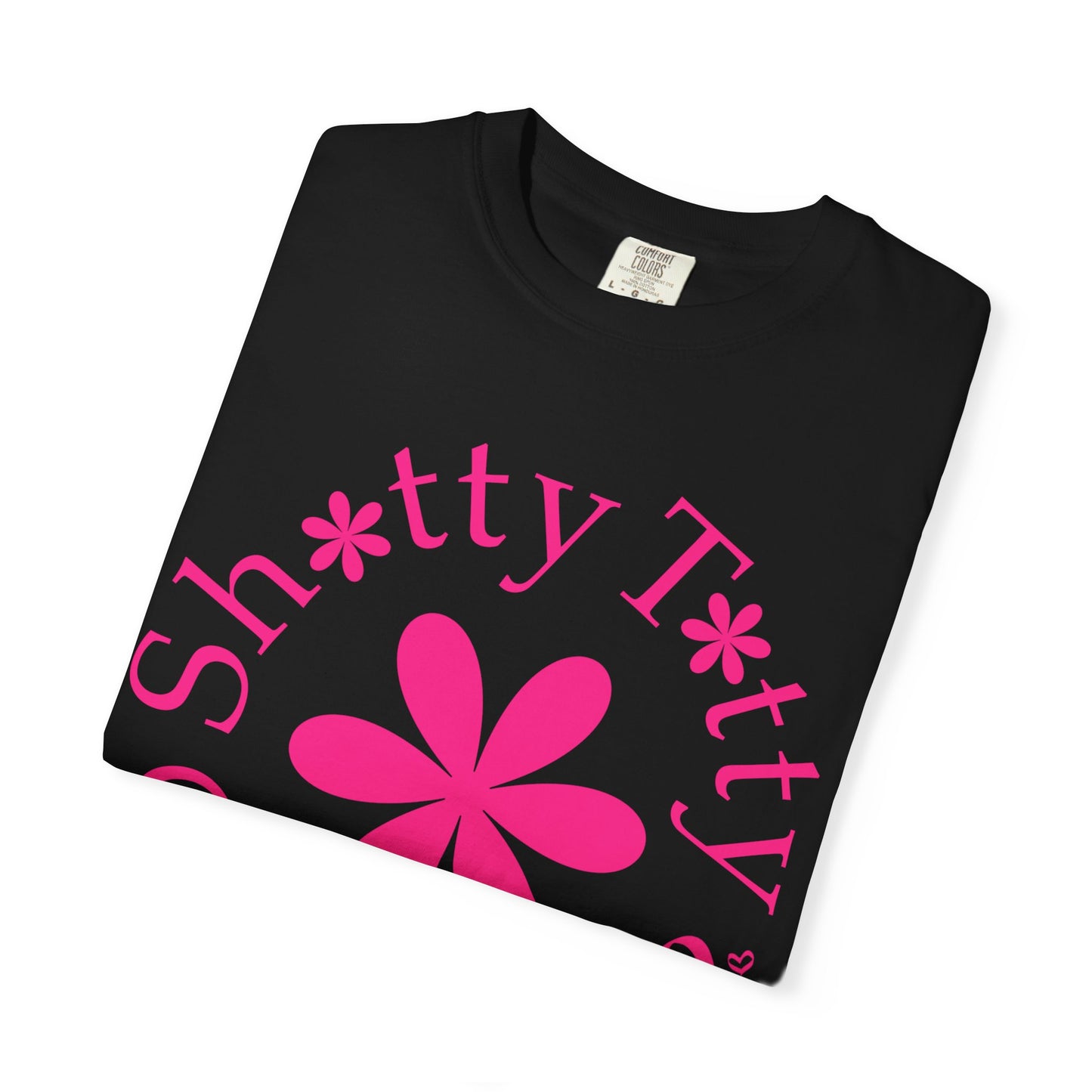 Global Fulfilment - In Ya Face Shitty Titty Tee - Pink Logo