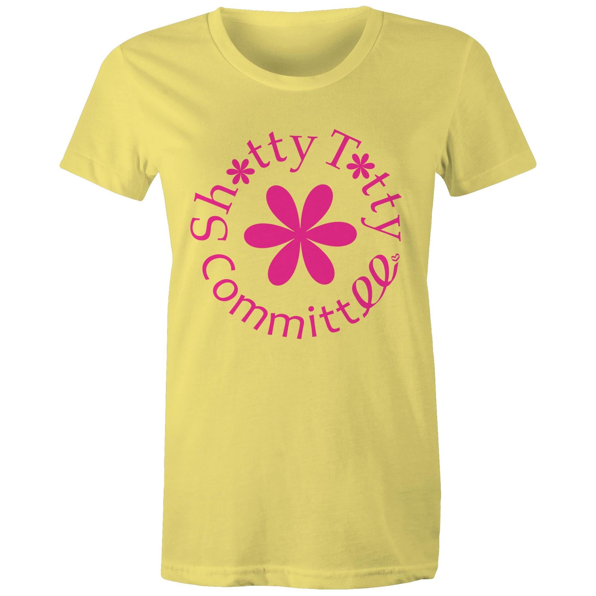 Shitty Titty in ya Face coloured Tee (Gals)