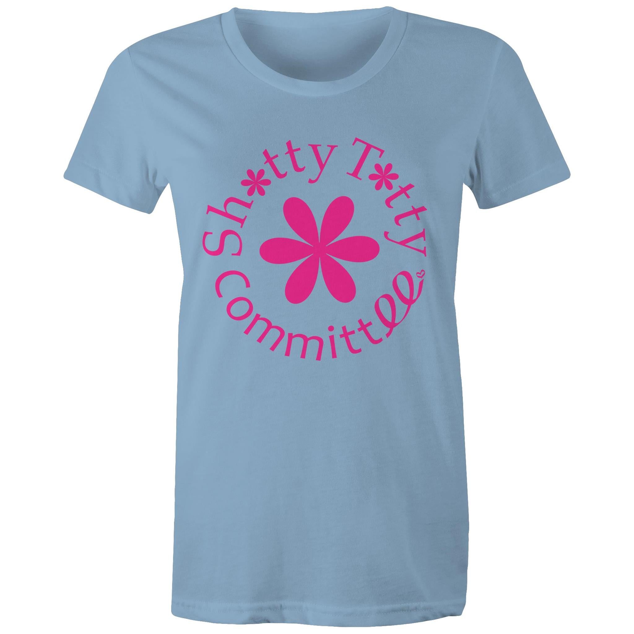 Shitty Titty in ya Face coloured Tee (Gals)