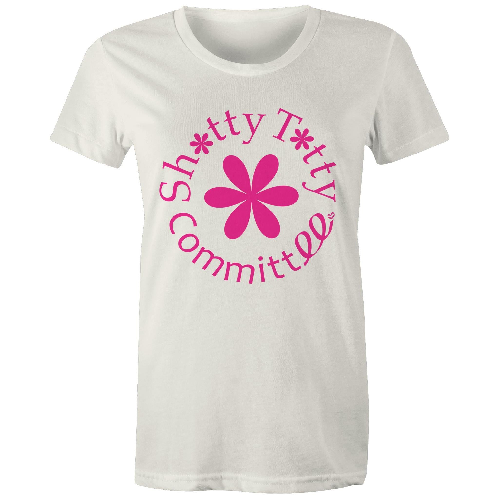 Shitty Titty in ya Face coloured Tee (Gals)