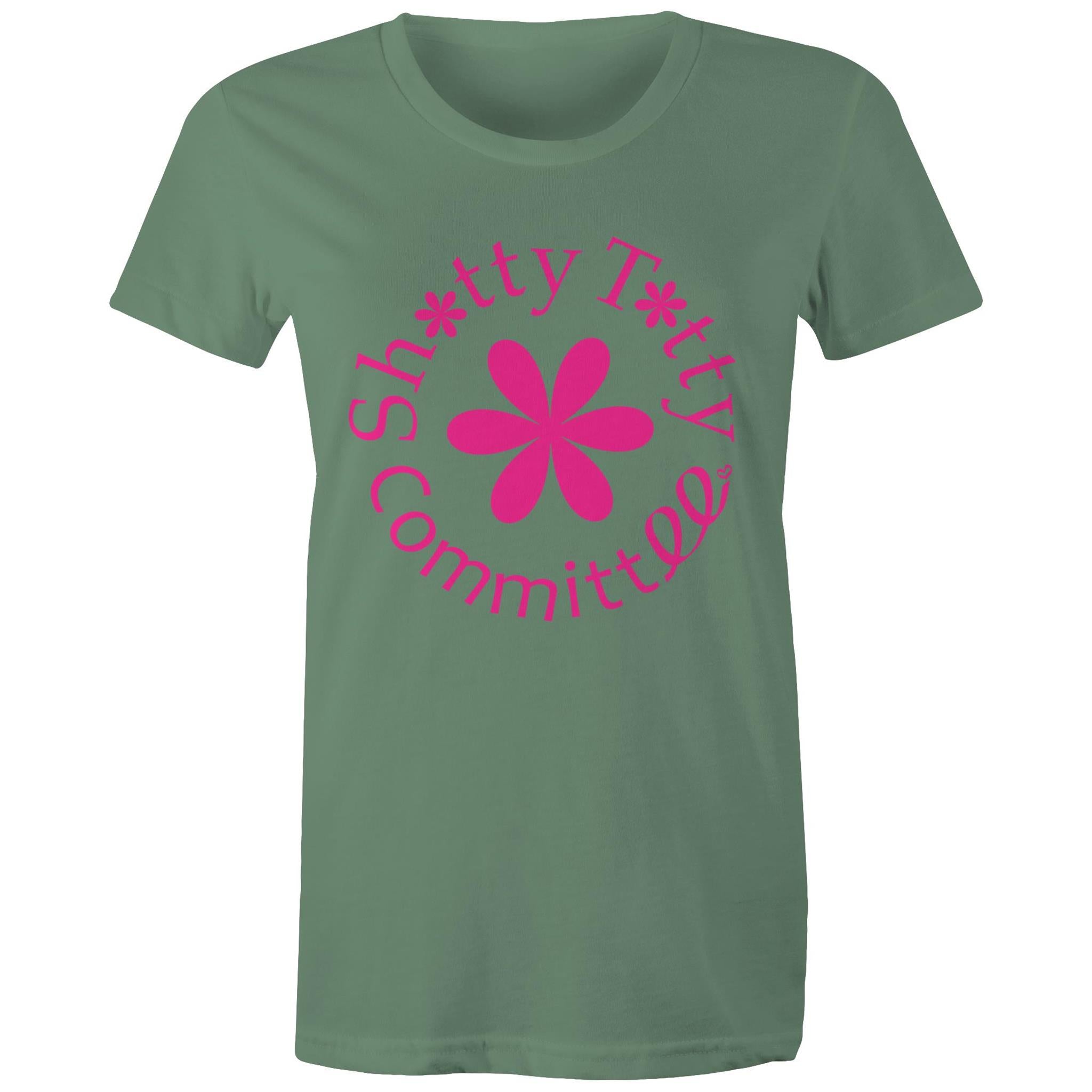 Shitty Titty in ya Face coloured Tee (Gals)