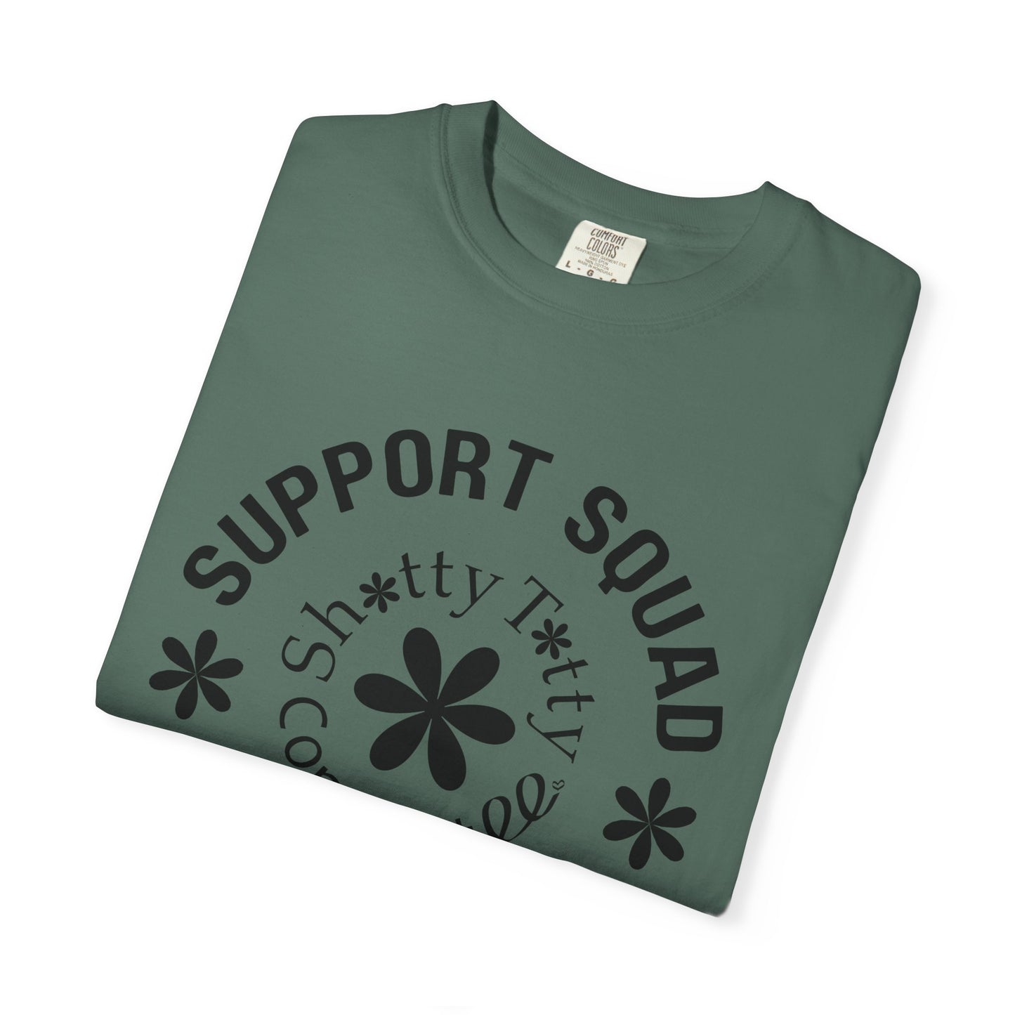 Global Fulfilment - BIG Love Support Squad T-Shirt - Black Logo