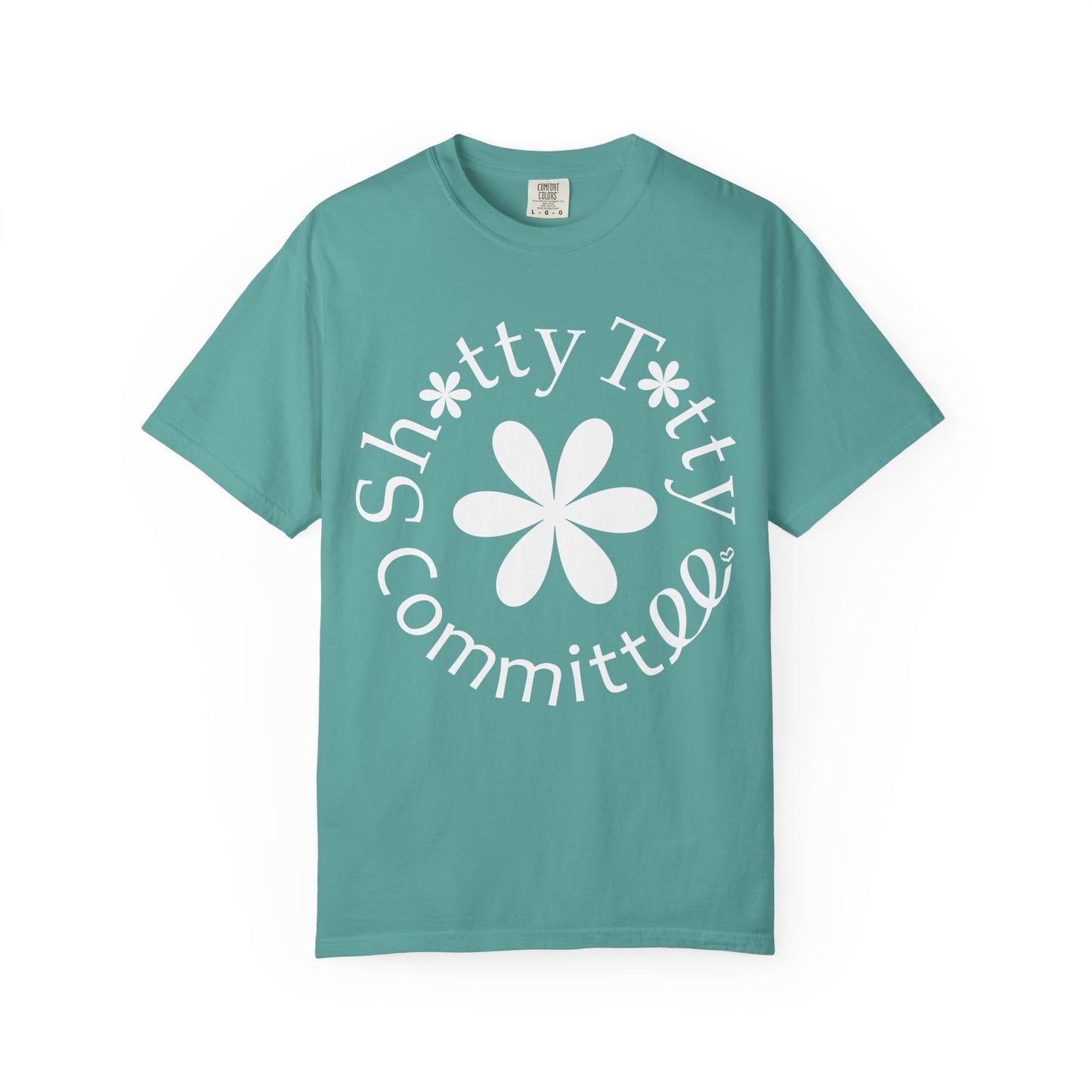 Global Fulfilment - In Ya Face Shitty Titty Tee - White Logo