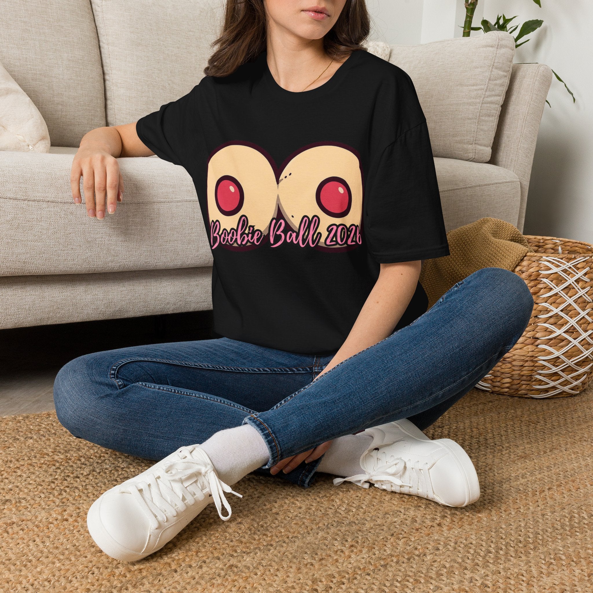 Inflatable Boobs - Boobie Ball Tee