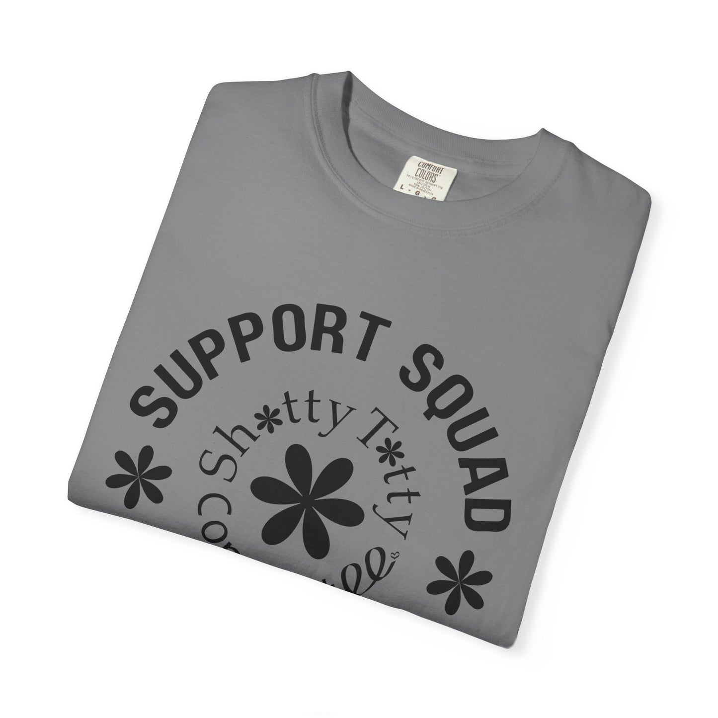 Global Fulfilment - BIG Love Support Squad T-Shirt - Black Logo