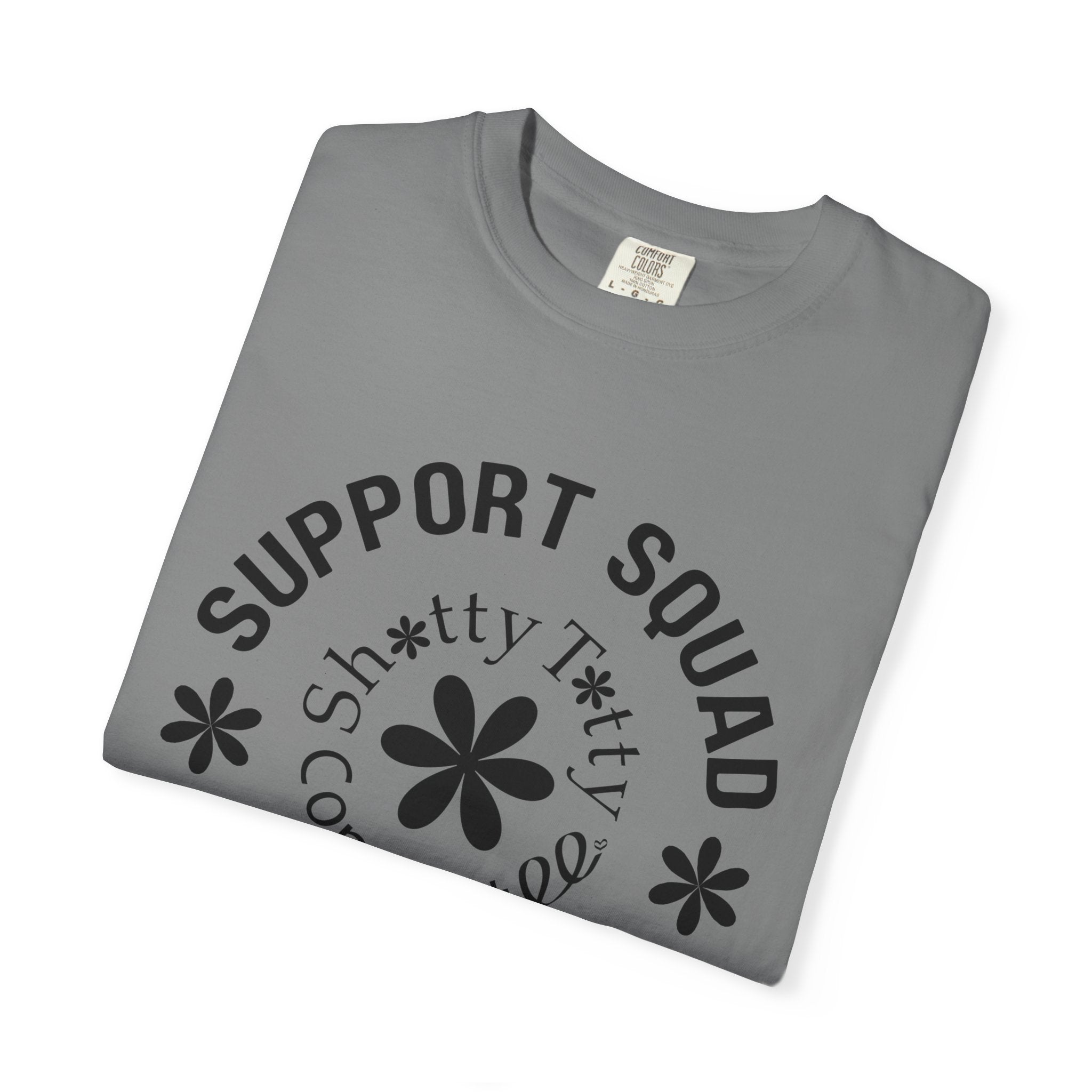 Global Fulfilment - BIG Love Support Squad T-Shirt - Black Logo