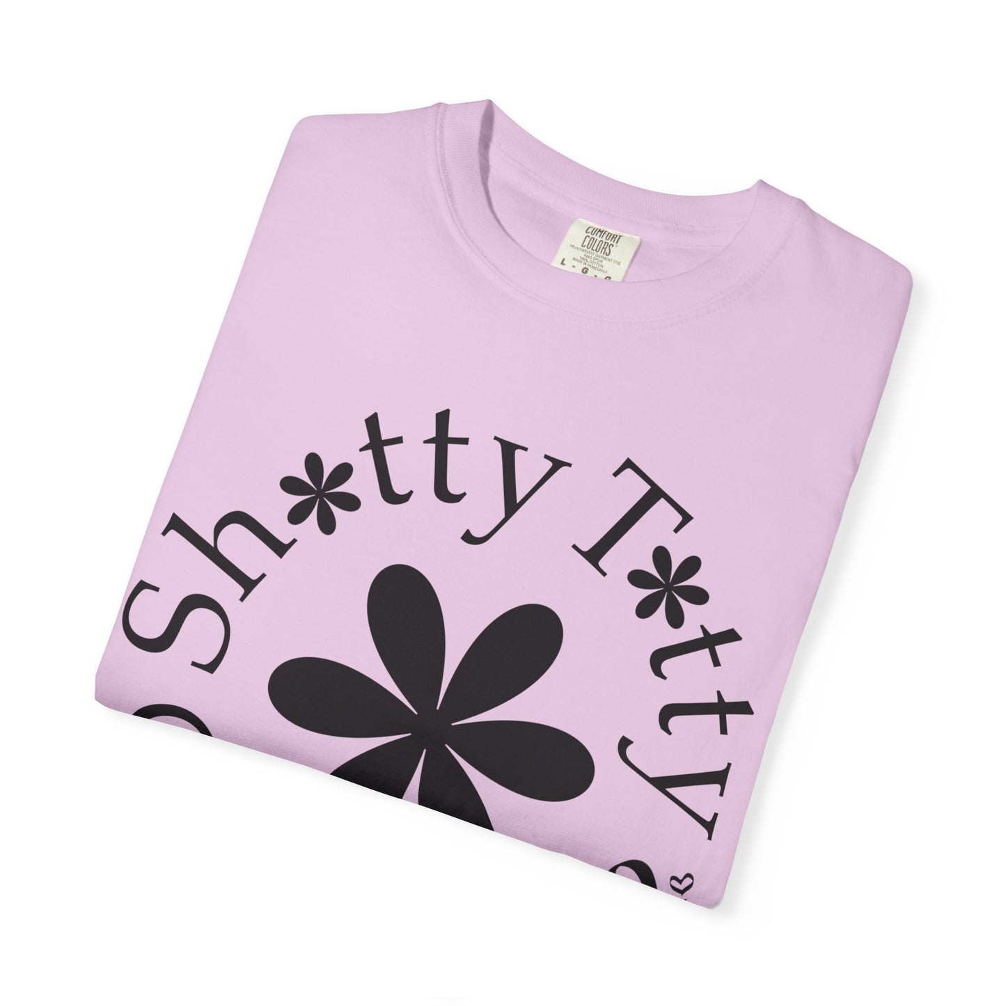 Global Fulfilment - Shitty Titty In Ya Face Tee - Black Logo