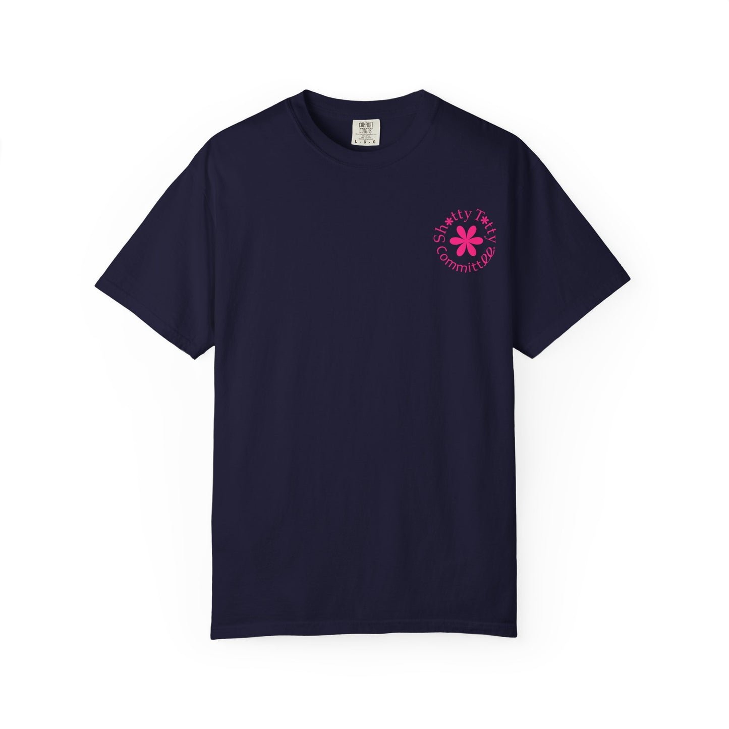 Global Fulfilment - Itty Bitty Shitty Titty Tee - Pink Logo