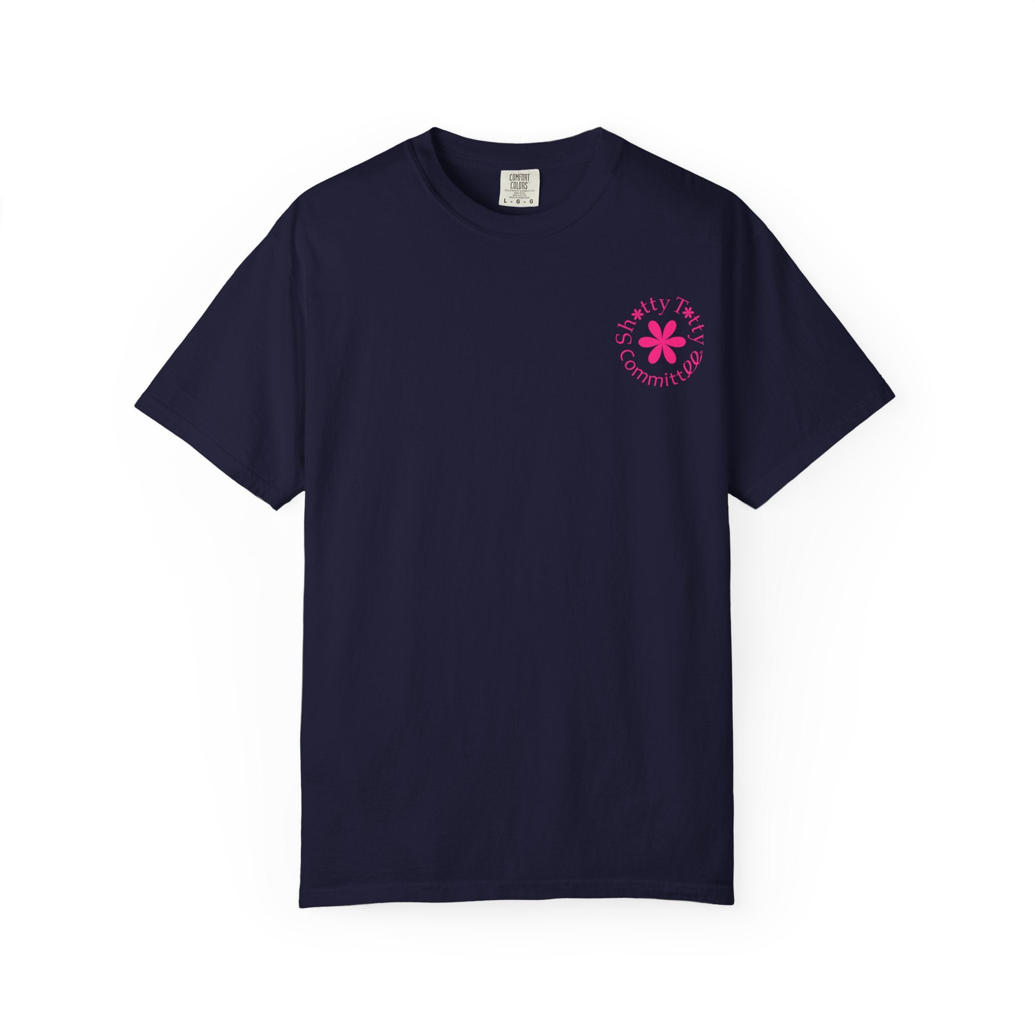 Global Fulfilment - Itty Bitty Shitty Titty Tee - Pink Logo