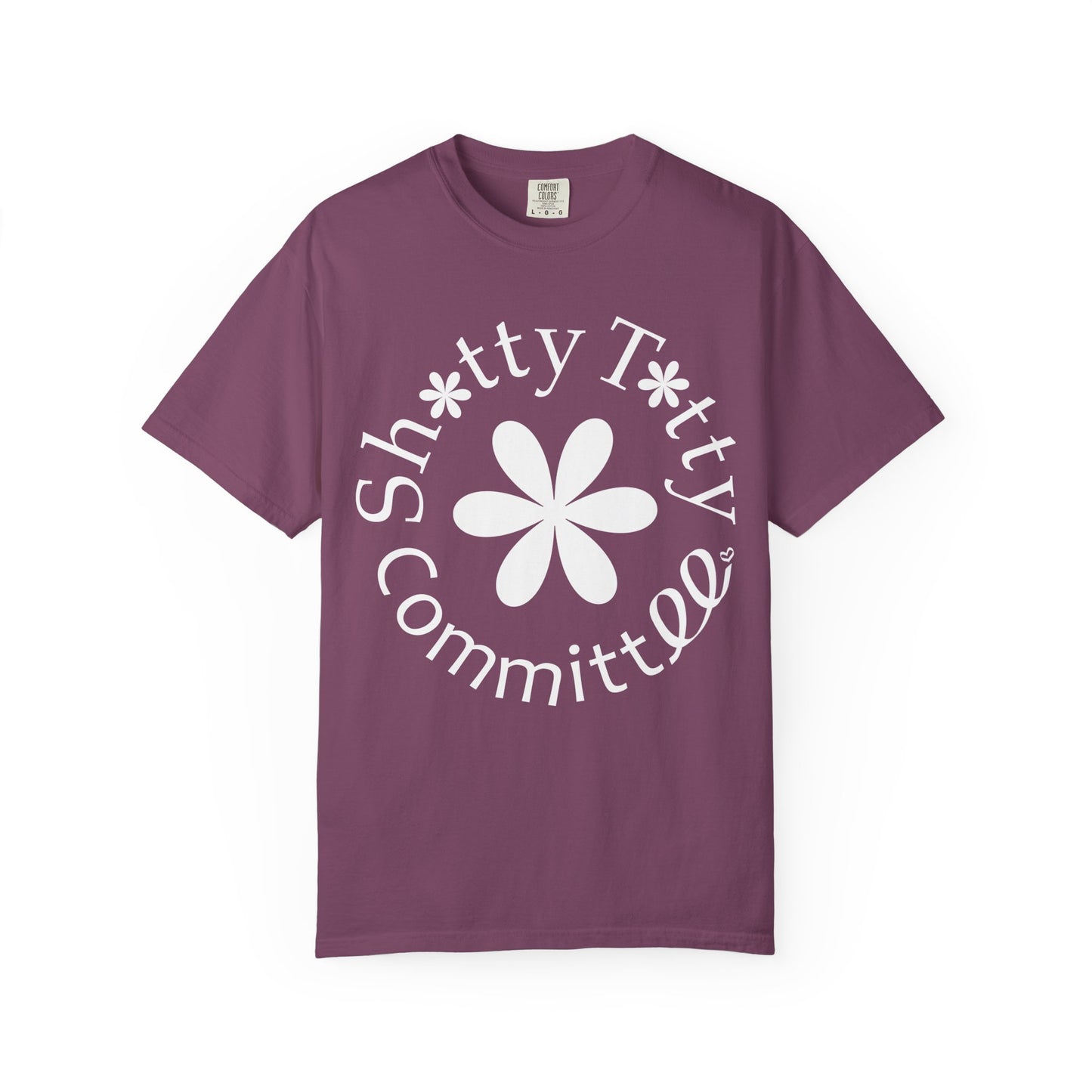 Global Fulfilment - In Ya Face Shitty Titty Tee - White Logo