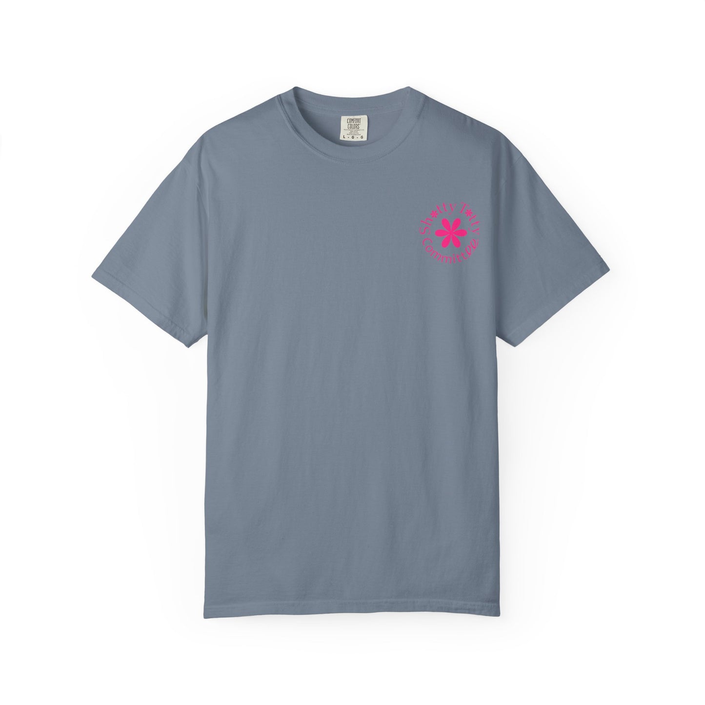 Global Fulfilment - Itty Bitty Shitty Titty Tee - Pink Logo