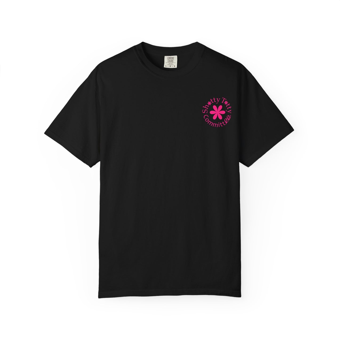 Global Fulfilment - Itty Bitty Shitty Titty Tee - Pink Logo