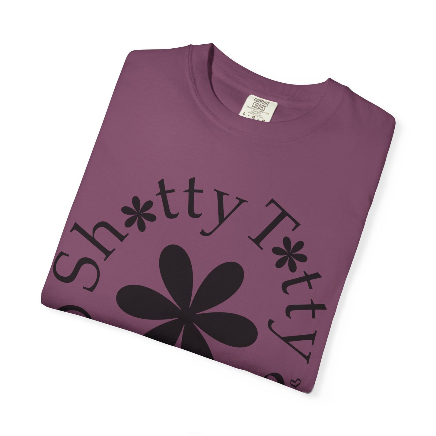 Global Fulfilment - Shitty Titty In Ya Face Tee - Black Logo