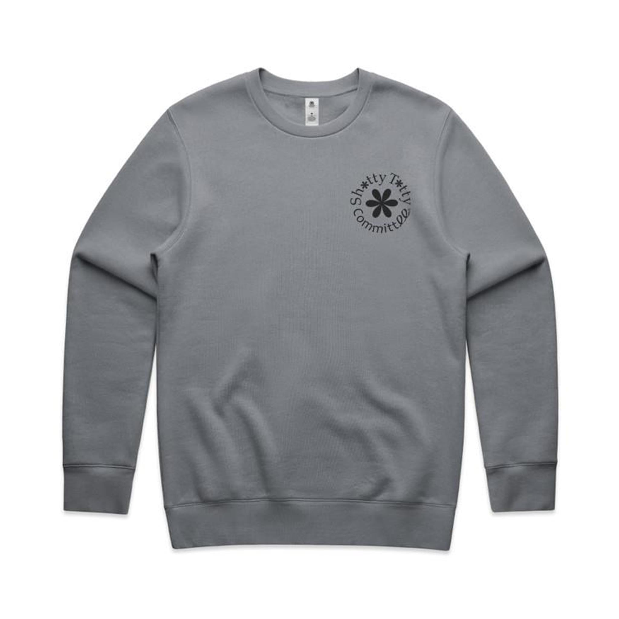 No Nips? No Worries! Sweater (Unisex Black Logo)