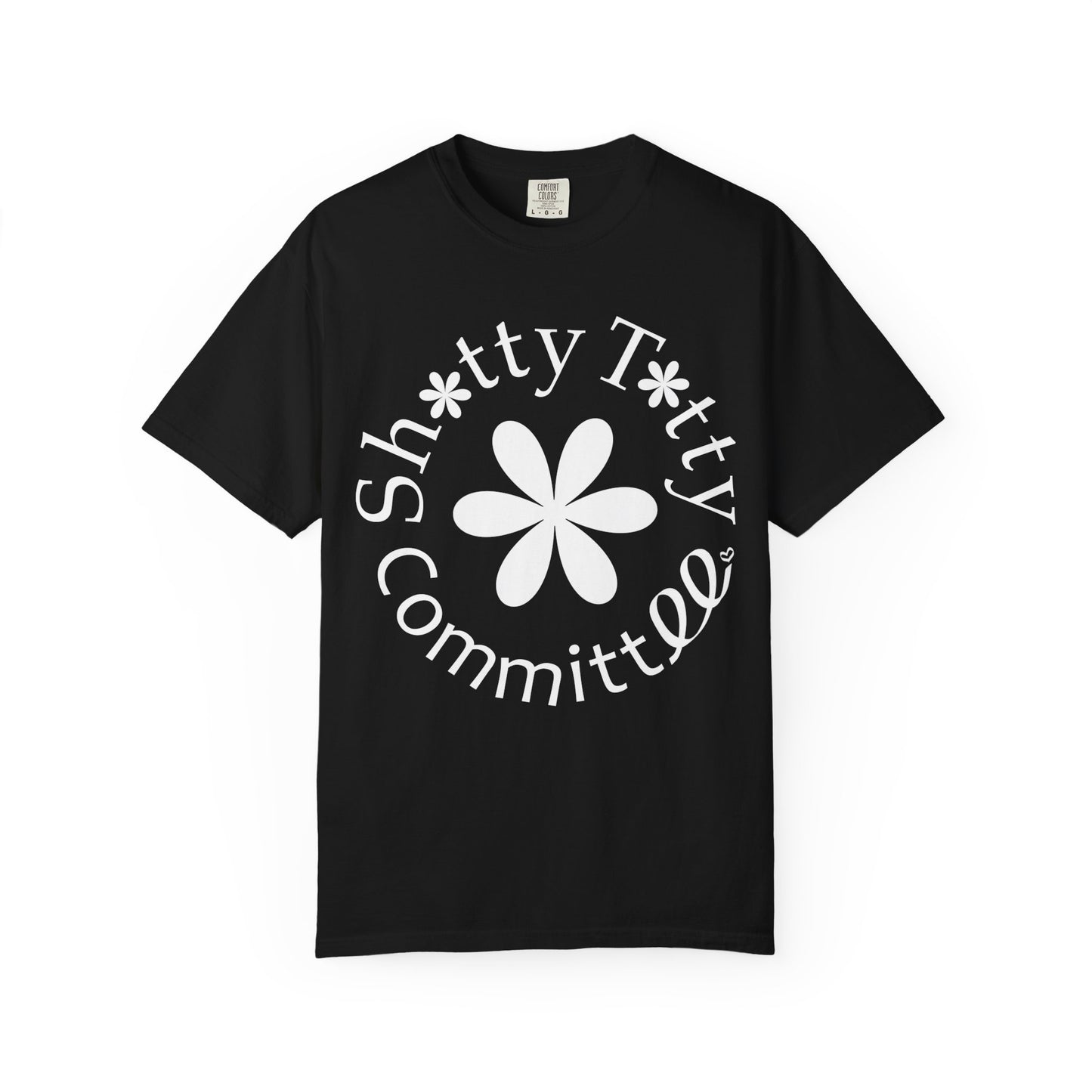 Global Fulfilment - In Ya Face Shitty Titty Tee - White Logo