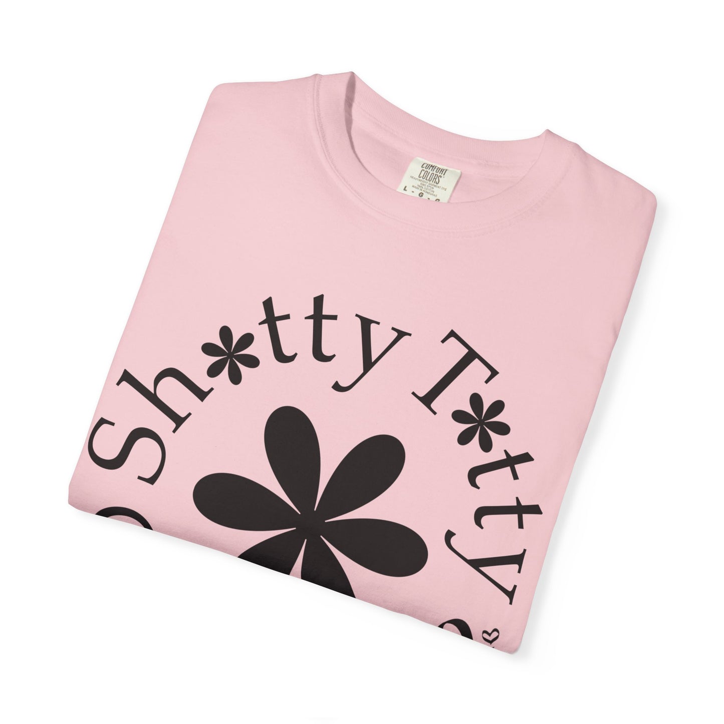 Global Fulfilment - Shitty Titty In Ya Face Tee - Black Logo