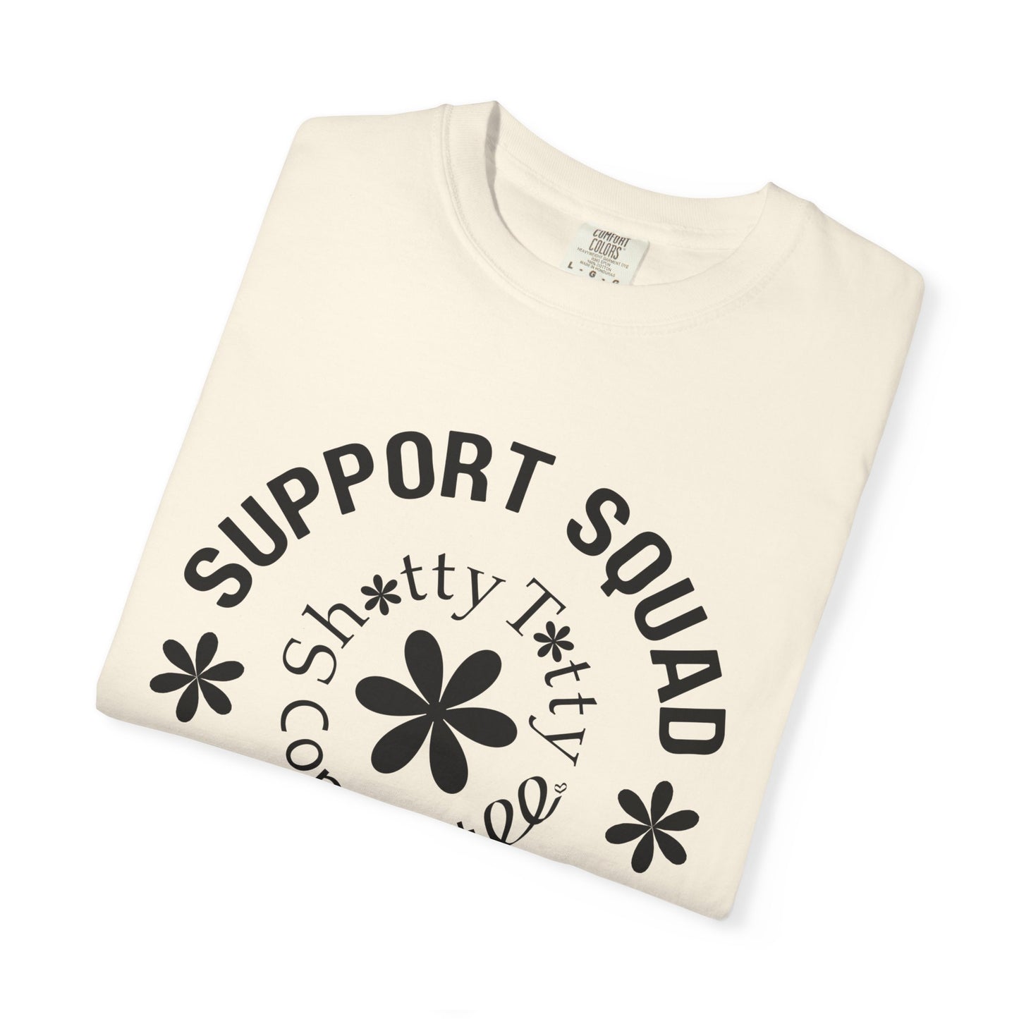 Global Fulfilment - BIG Love Support Squad T-Shirt - Black Logo