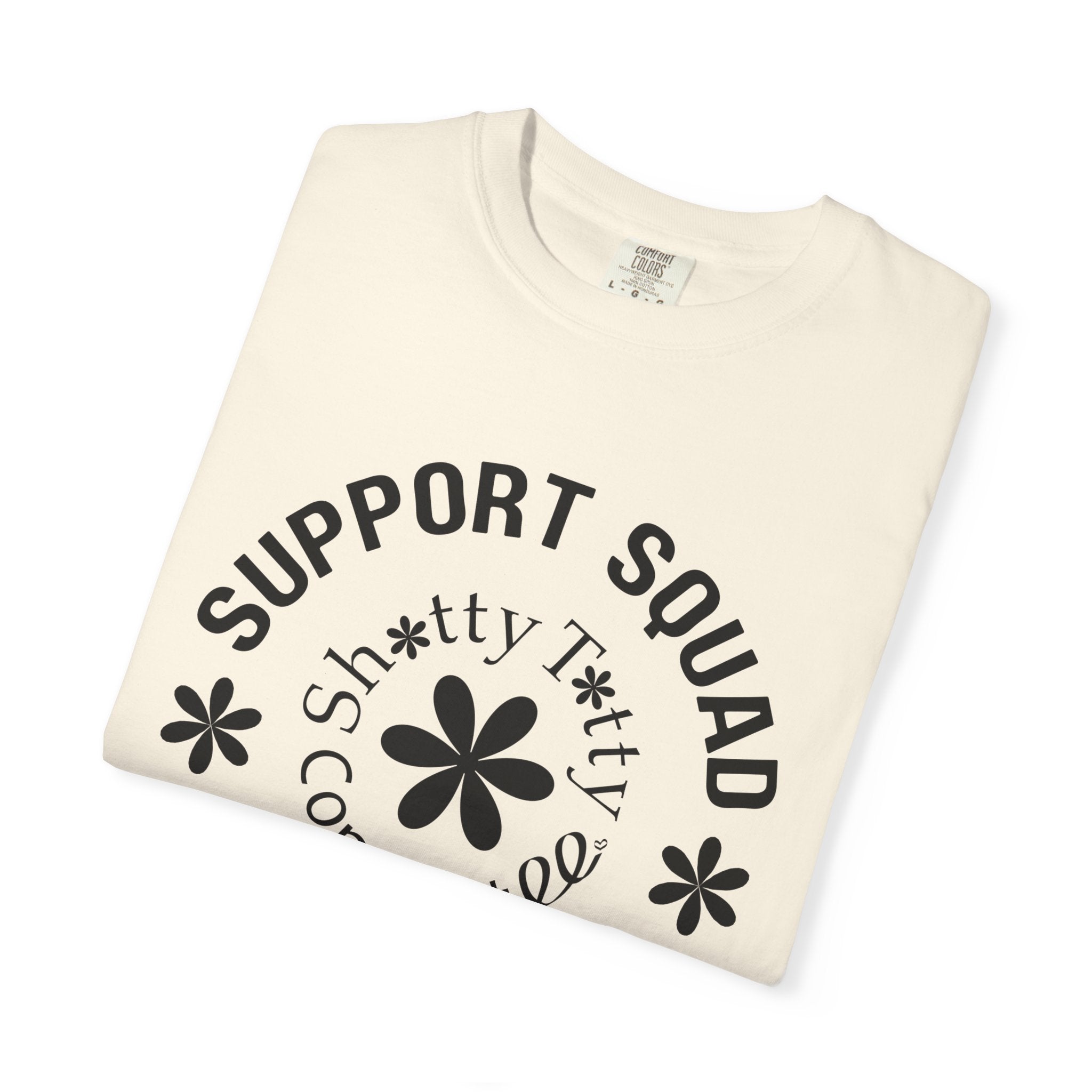 Global Fulfilment - BIG Love Support Squad T-Shirt - Black Logo